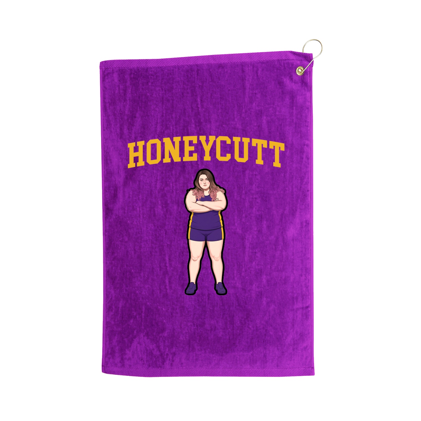 Golf Towel — Shirsey in Purple
