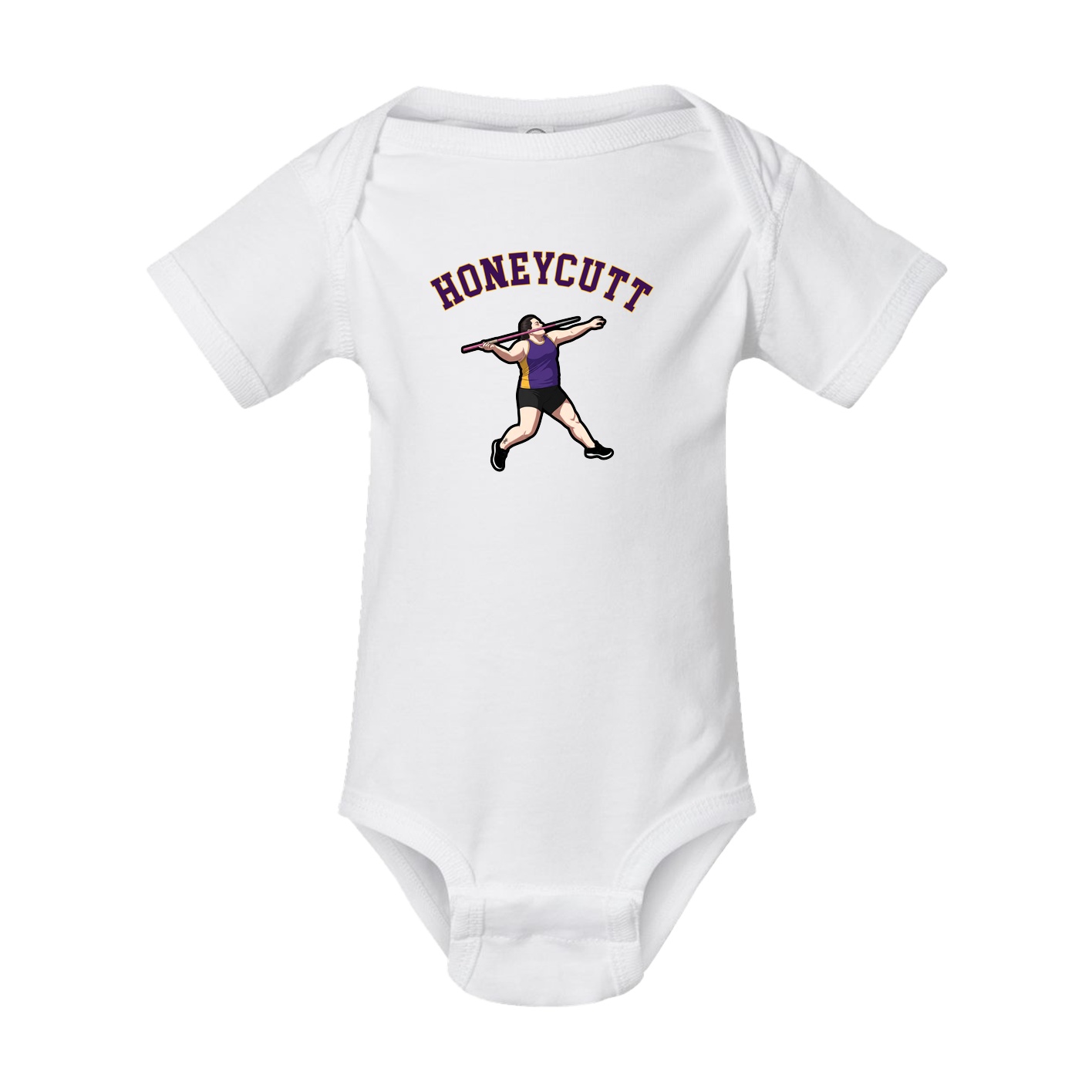 Baby Onesie — Shirsey Arch in White