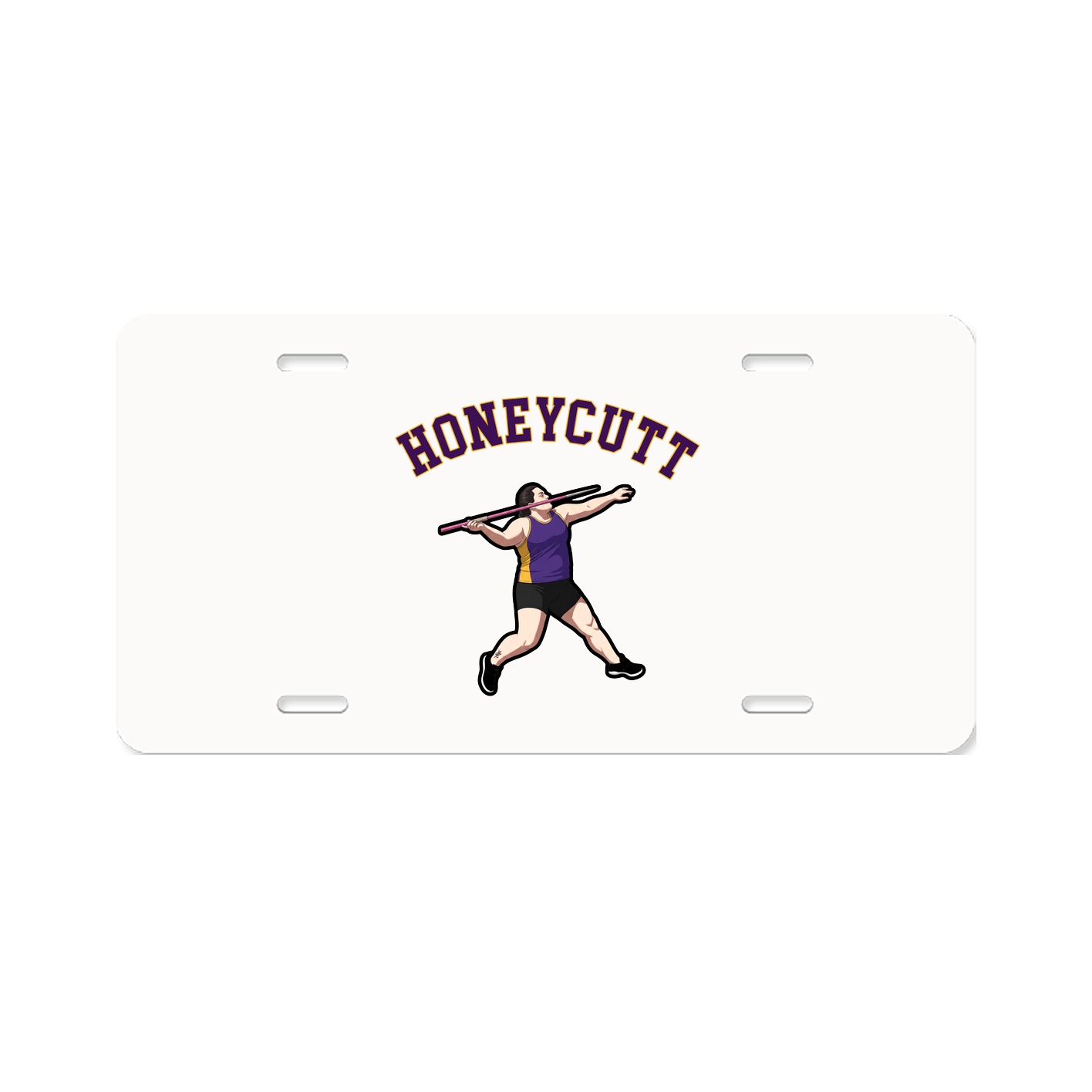 License Plate — Shirsey Arch in Classic
