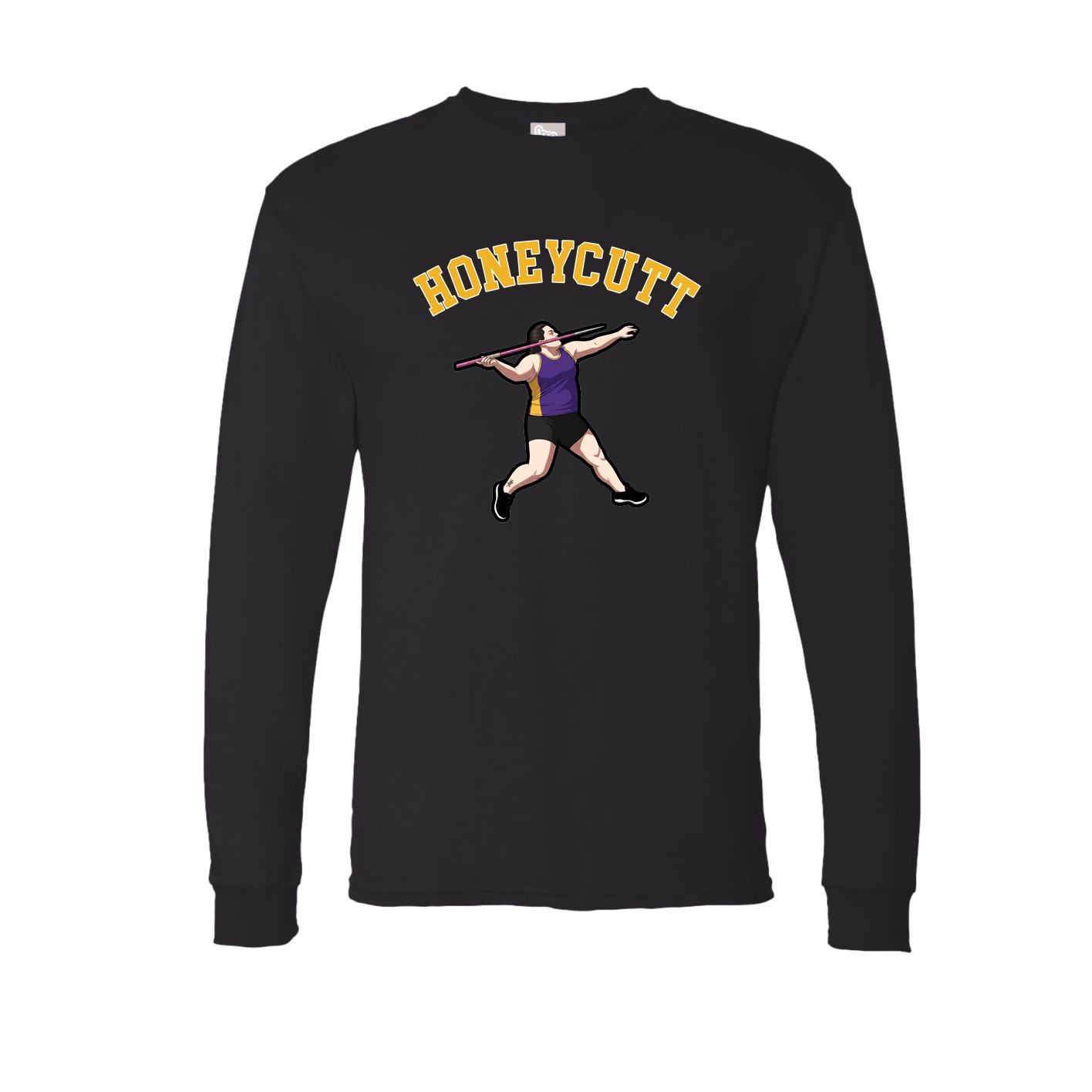 Long Sleeve Tee — Shirsey Arch in Black