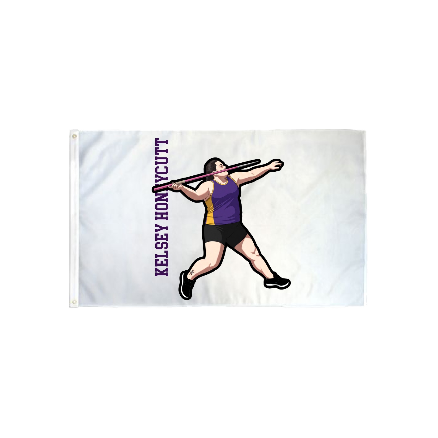 3x5 Flag — Name Vertical in Classic
