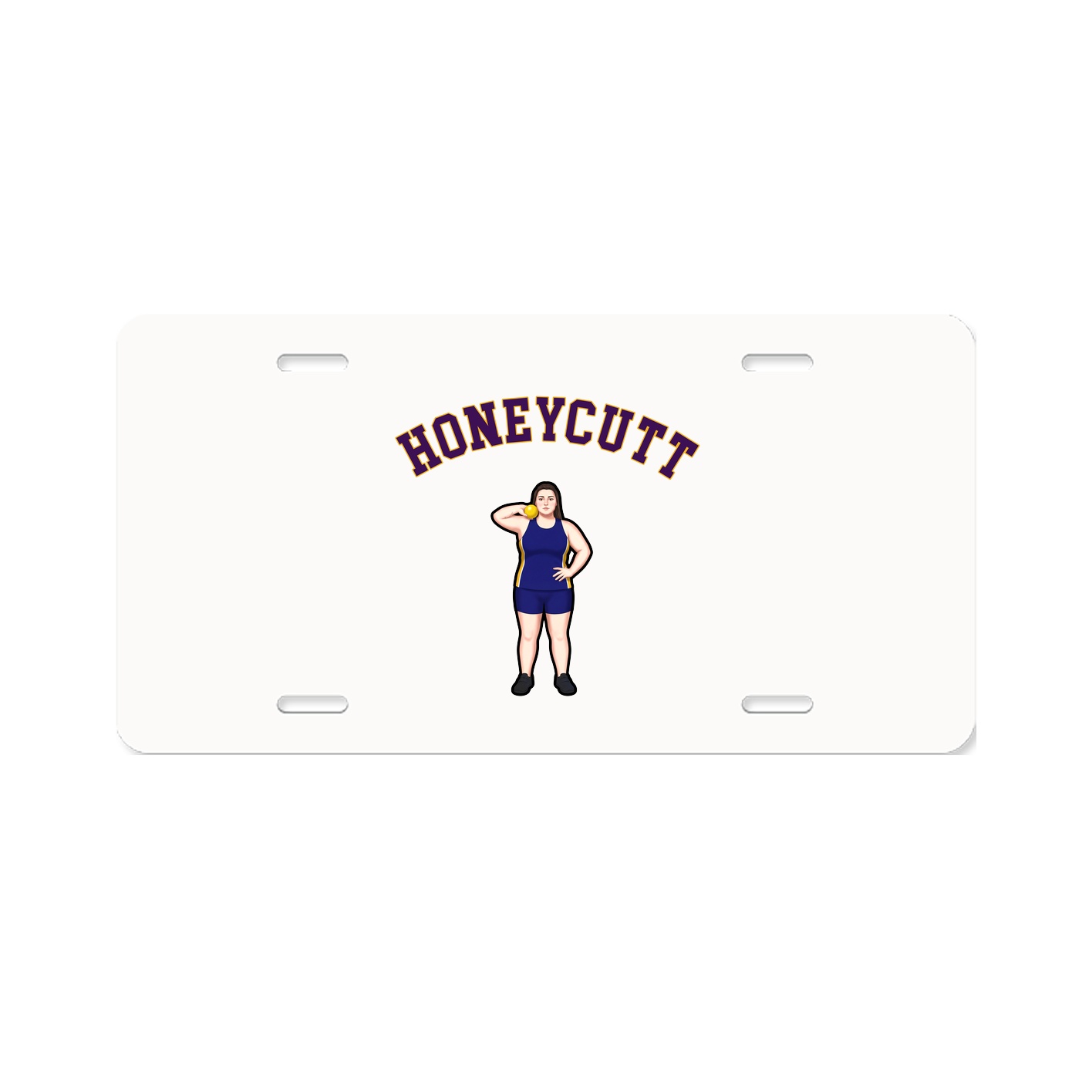 License Plate — Shirsey Arch in Classic