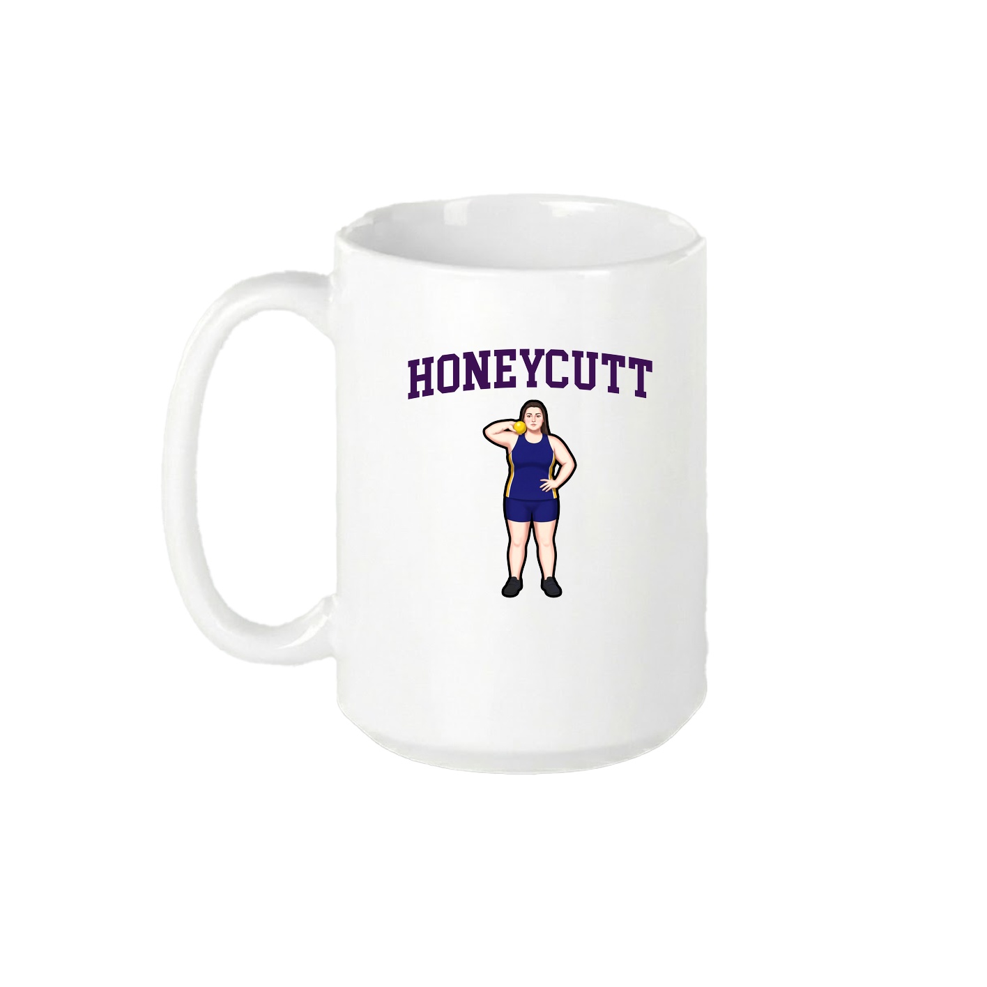 15oz Coffee Mug — Shirsey in White
