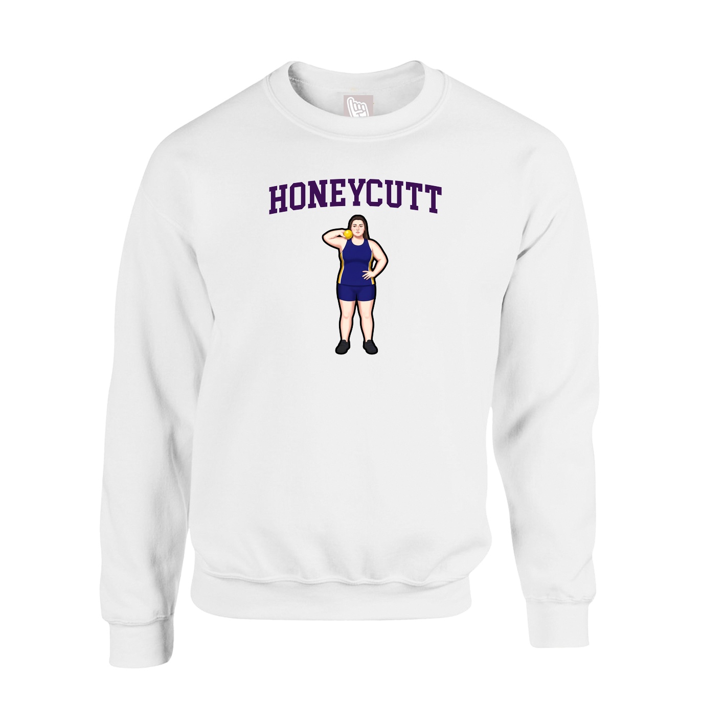 Fleece Crew — Shirsey in White