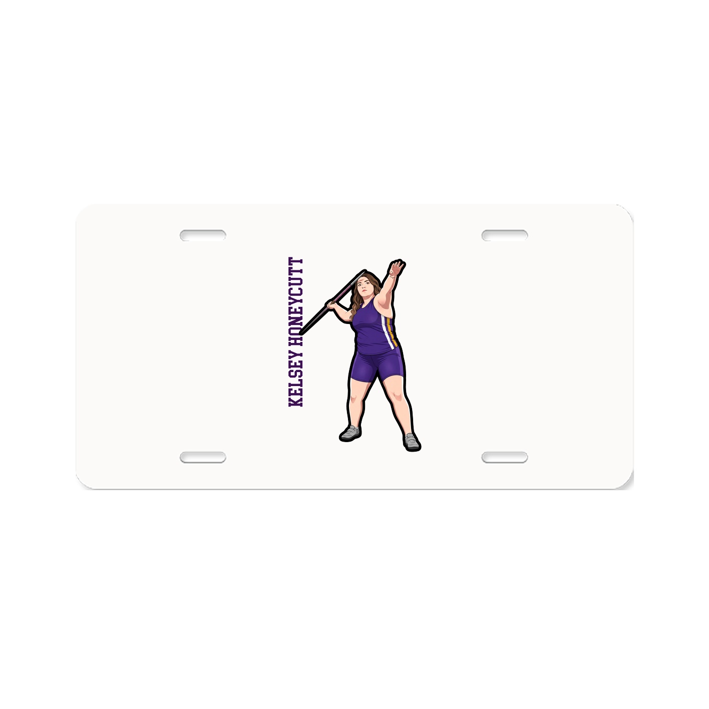 Aluminum License Plate