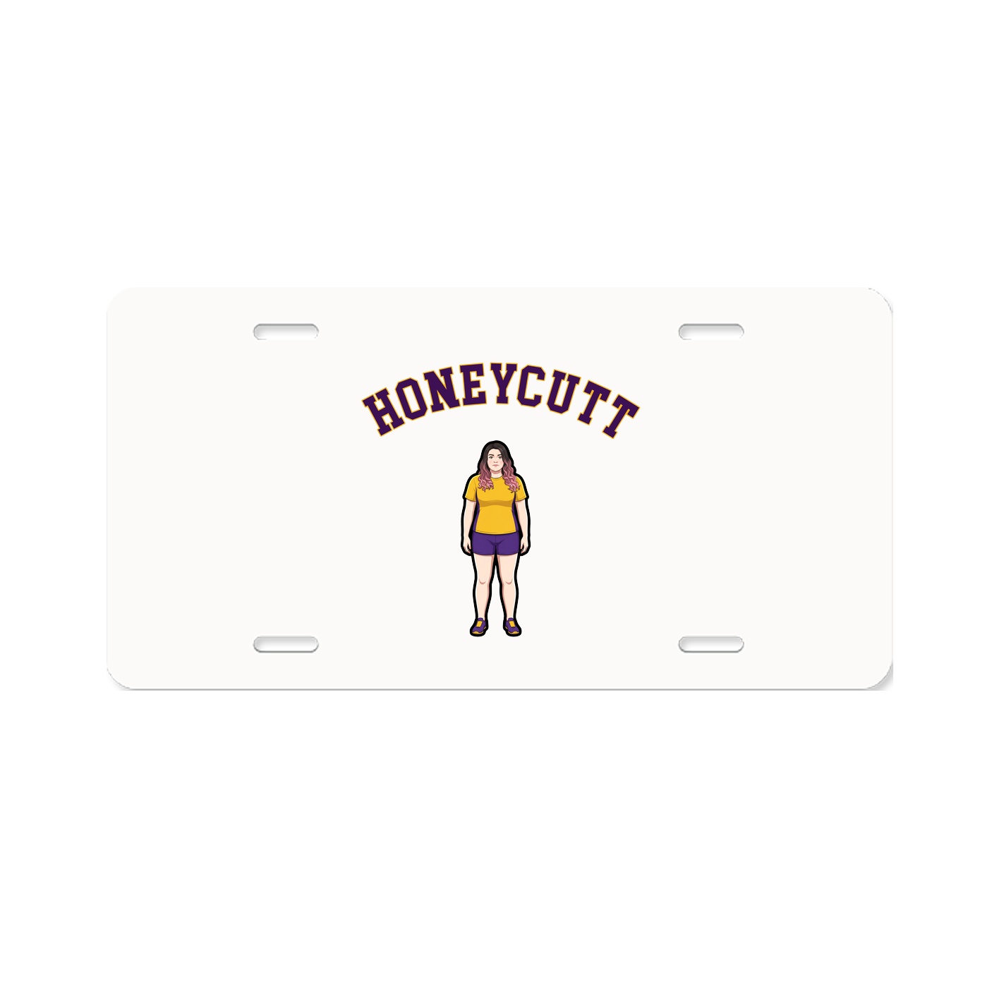 License Plate — Shirsey Arch in Classic