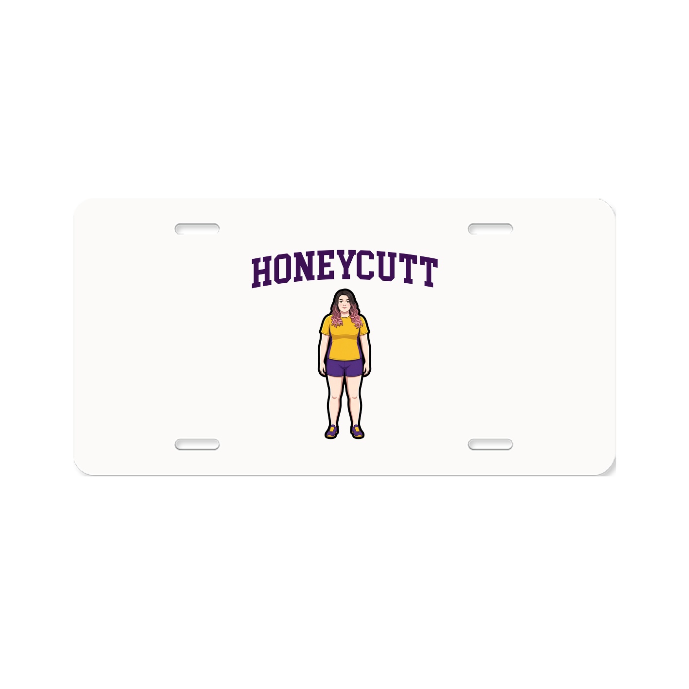 License Plate — Shirsey in Classic