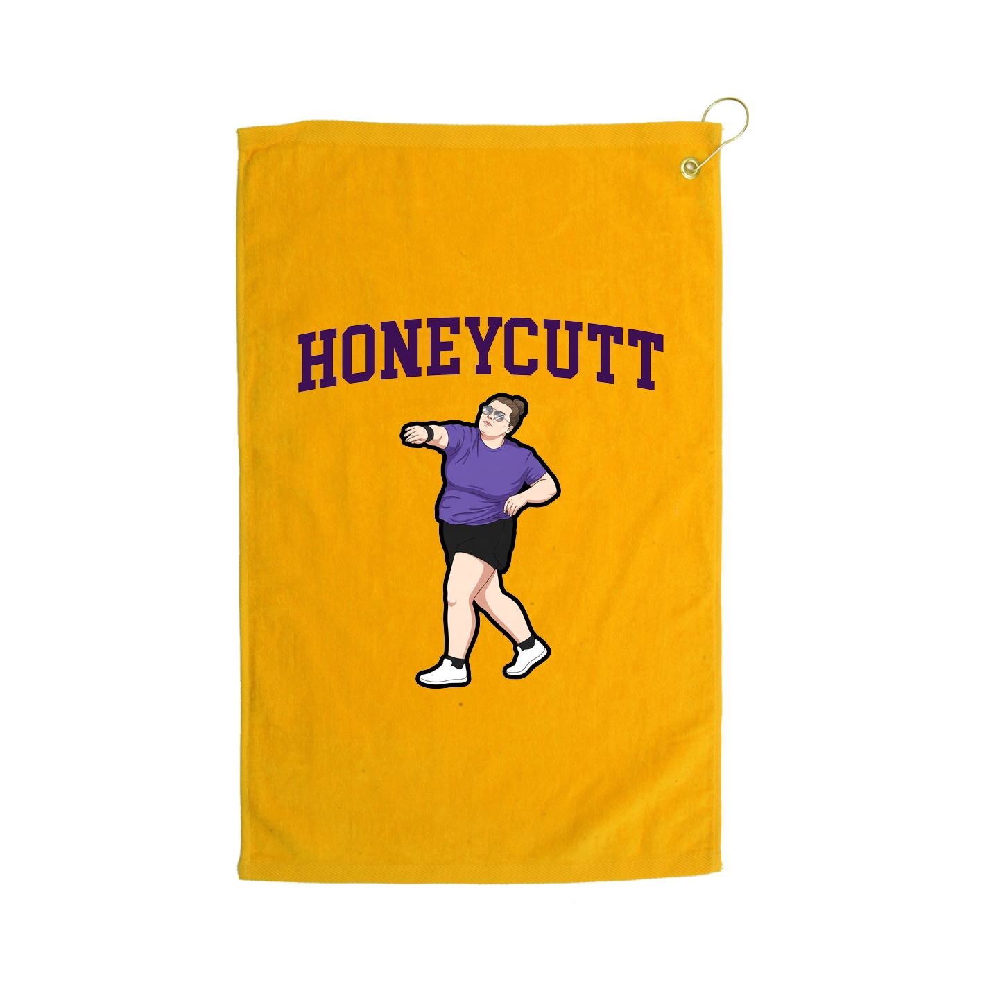 Golf Towel — Shirsey in Gold