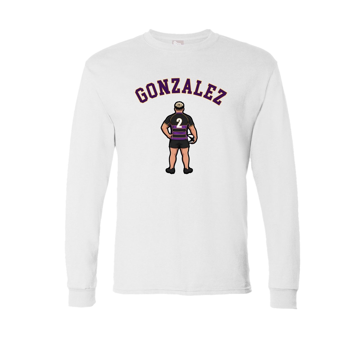 Long Sleeve Tee — Shirsey Arch in White