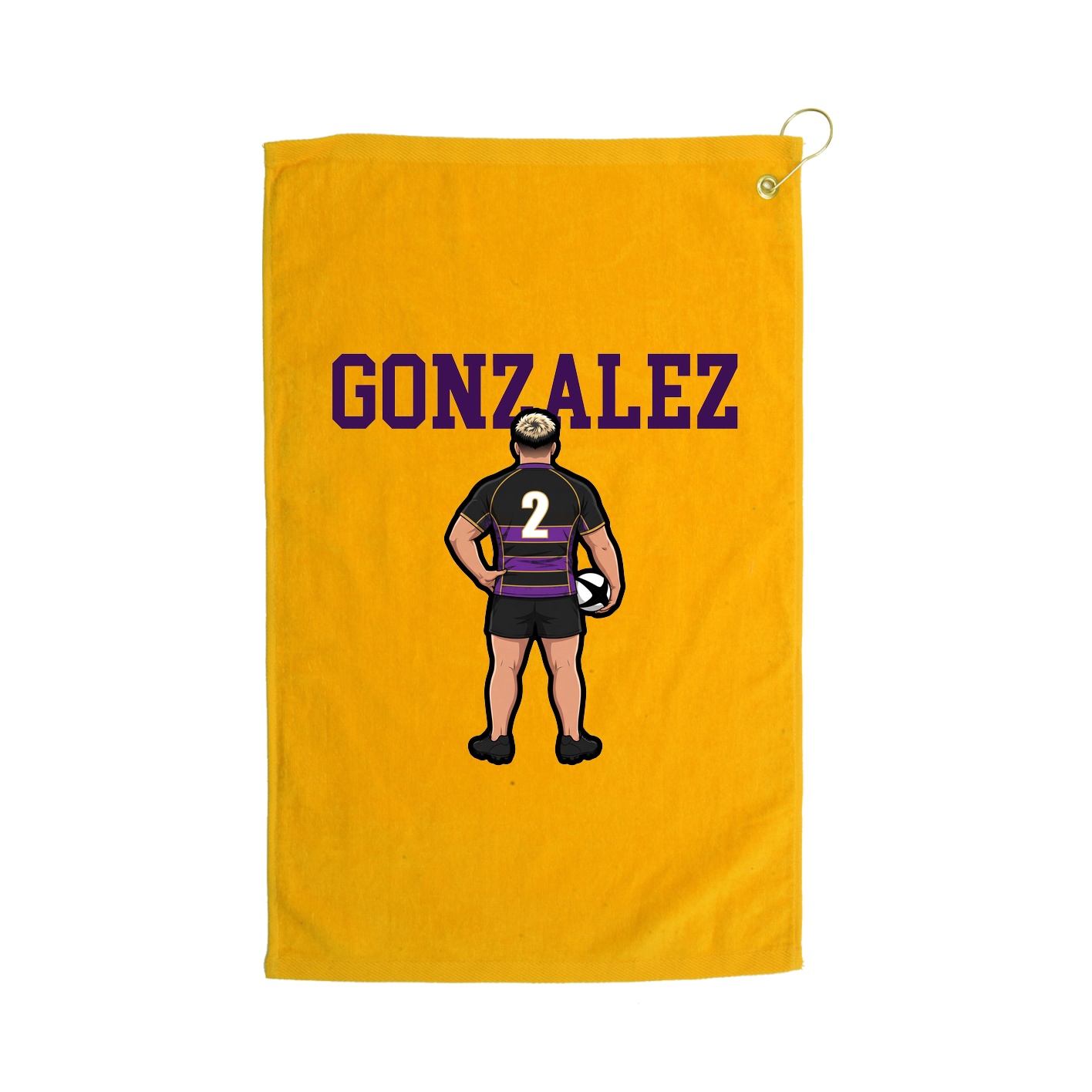 Golf Towel — Shirsey in Gold