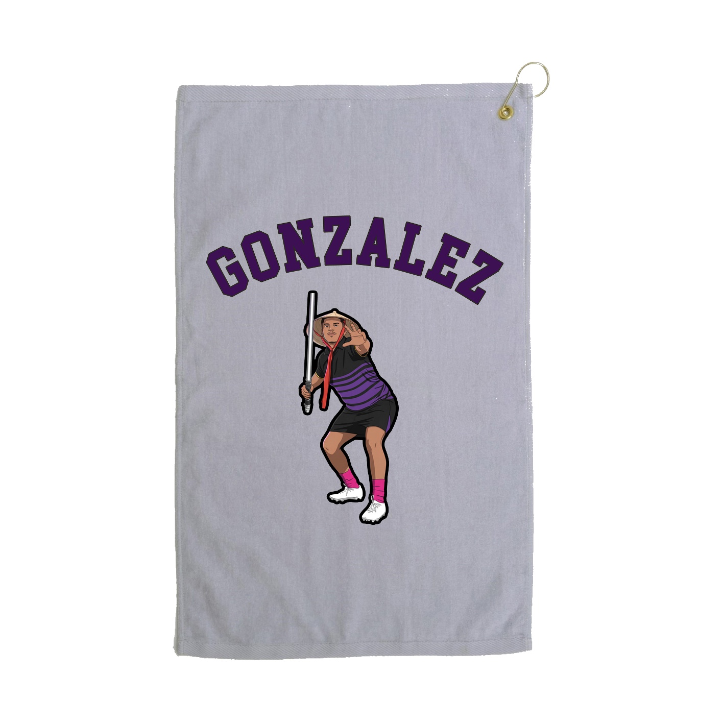 Golf Towel — Shirsey Arch in Grey