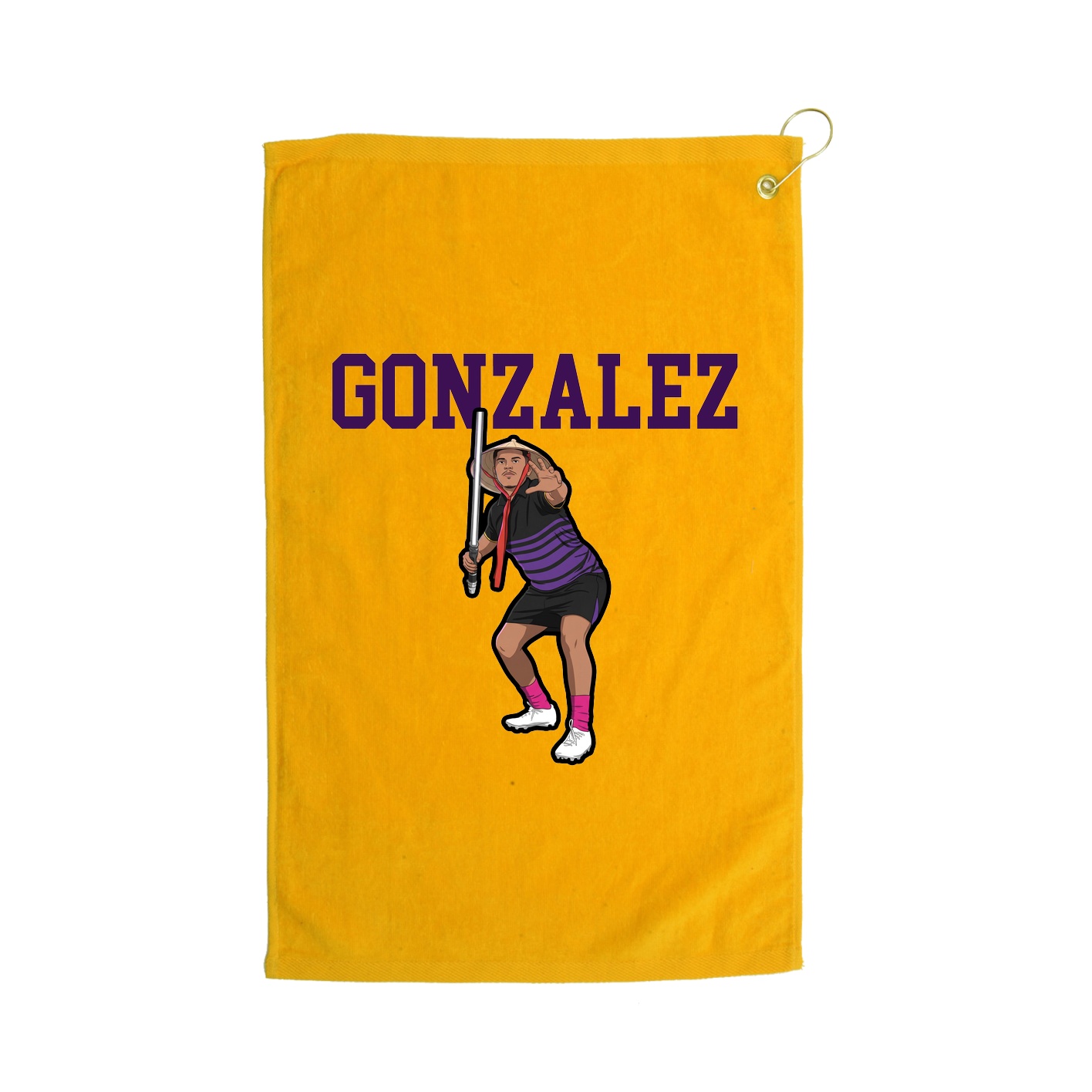Golf Towel — Shirsey in Gold