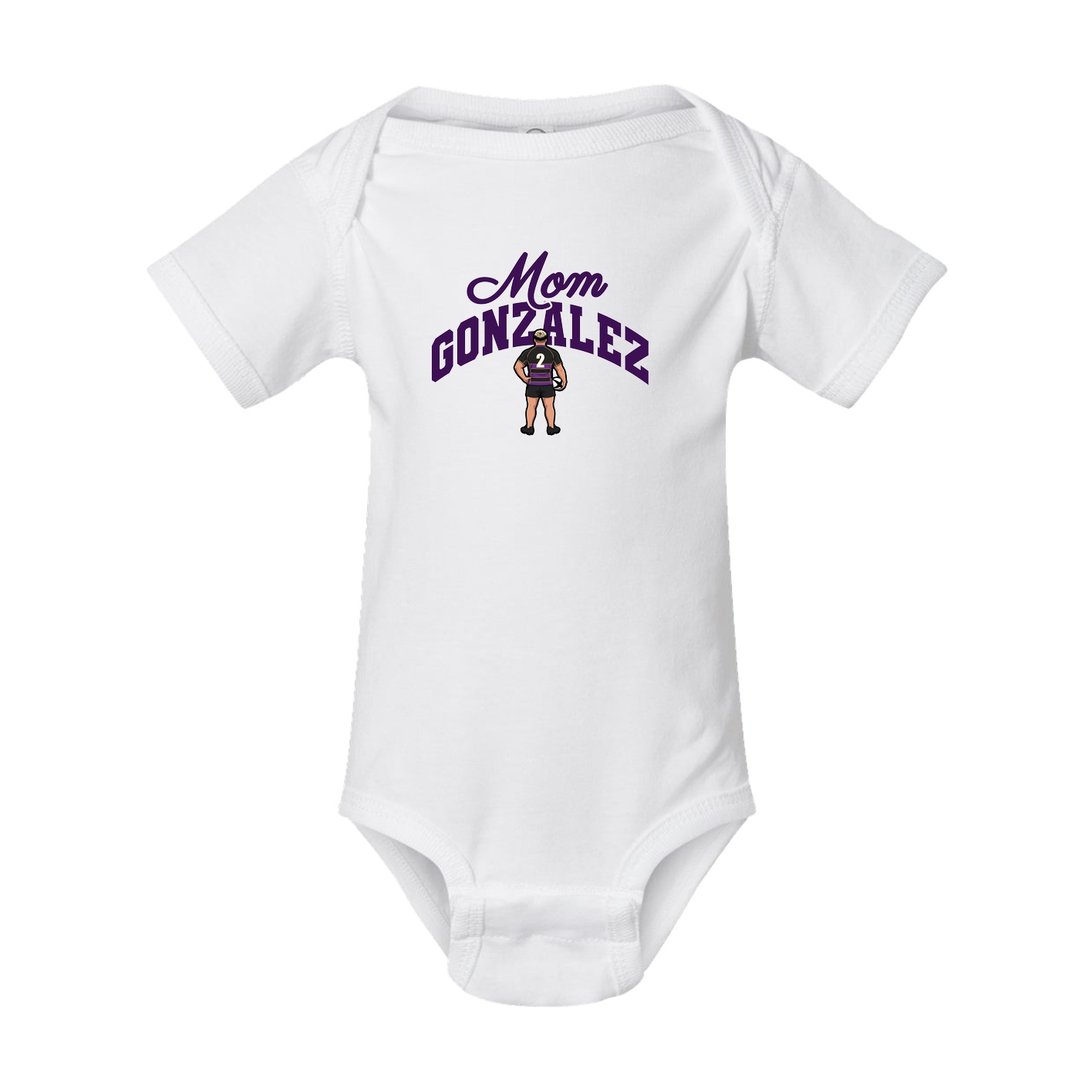 Baby Onesie — Mothers Day Arch in White