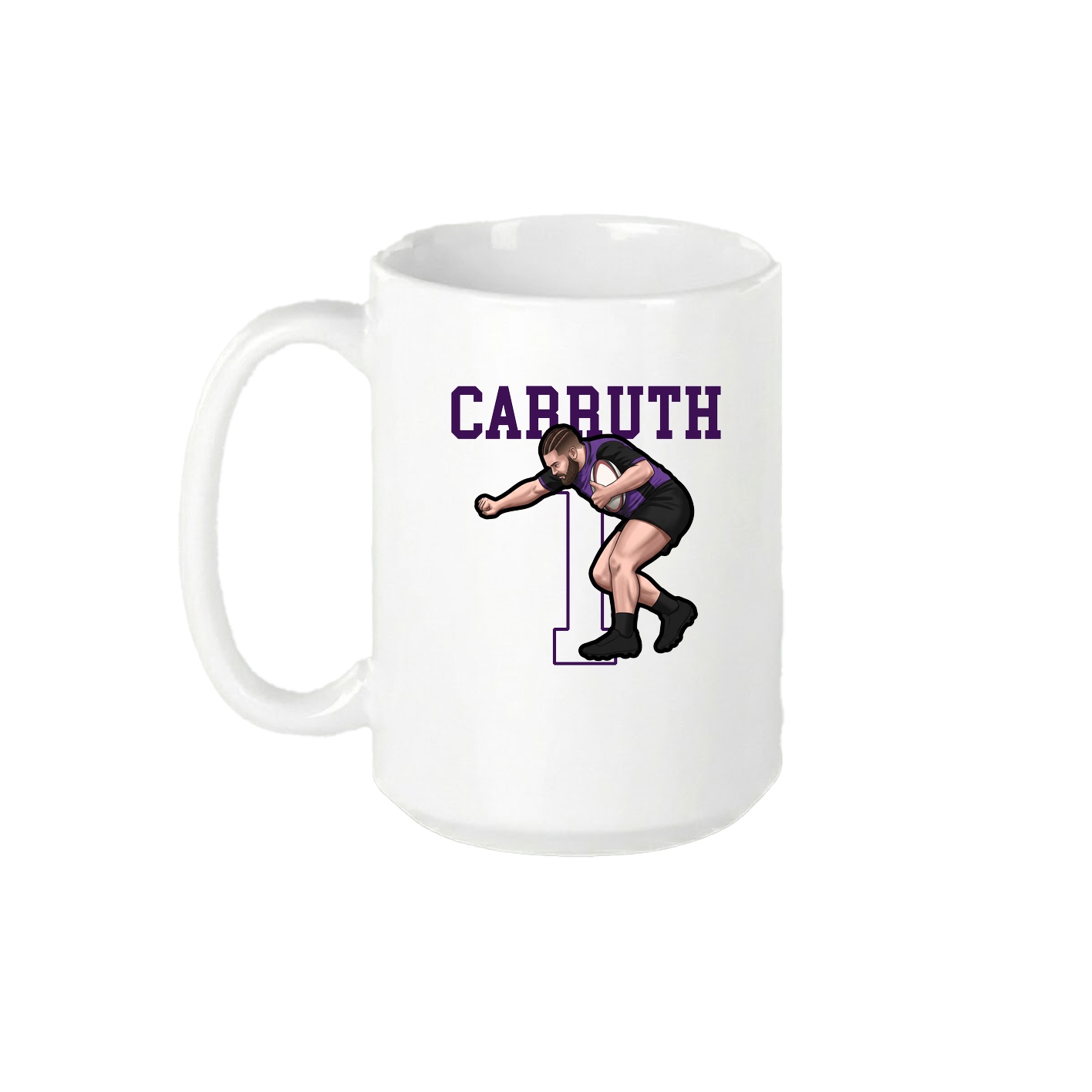 15oz Coffee Mug — Shirsey in White