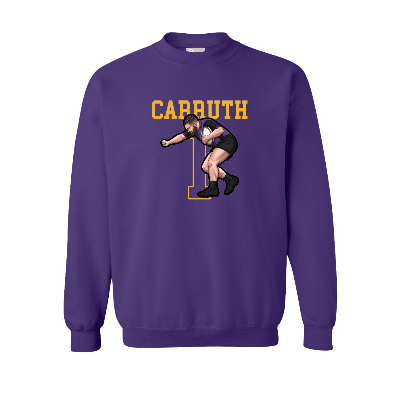 Fleece Crew — Shirsey in Purple