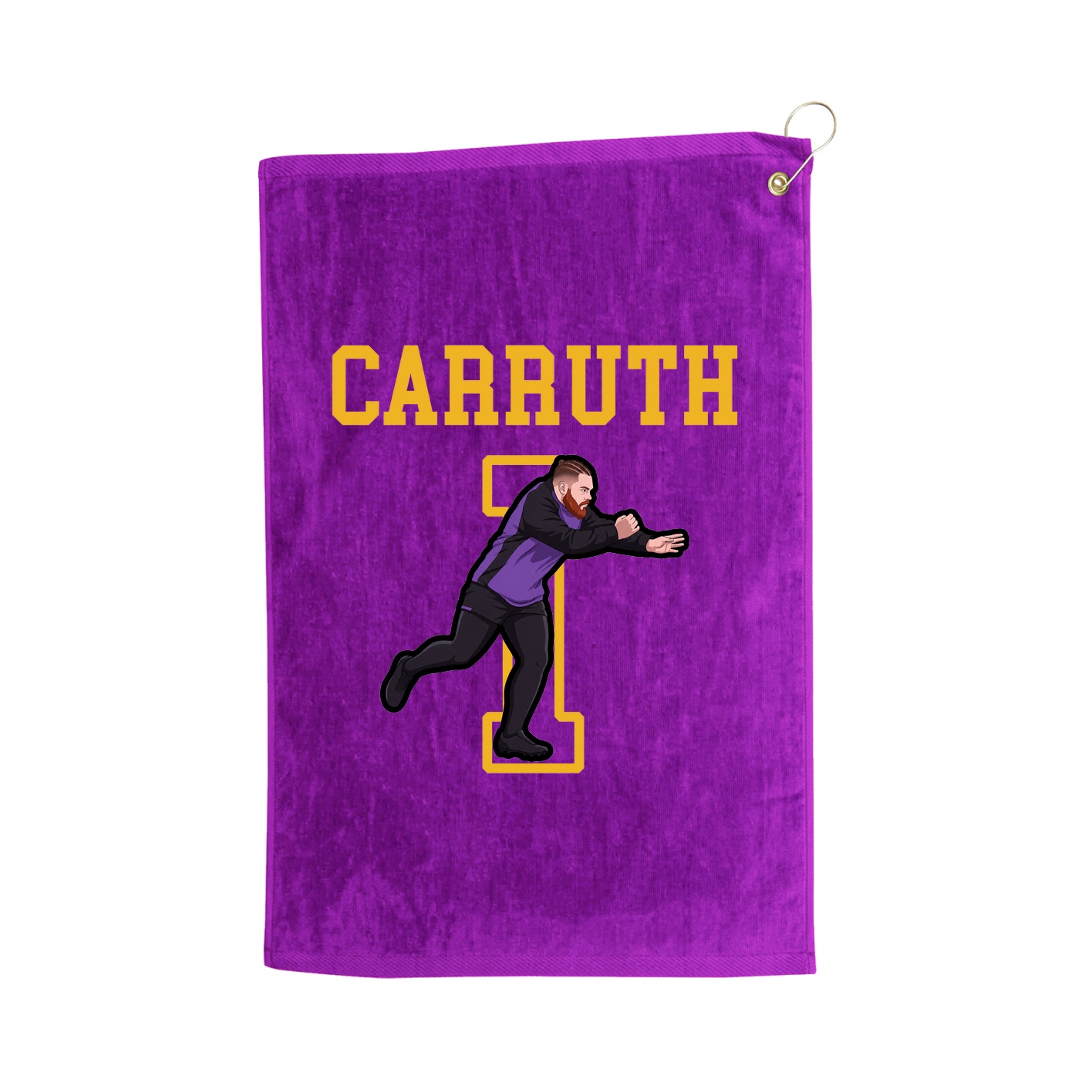 Golf Towel — Shirsey in Purple