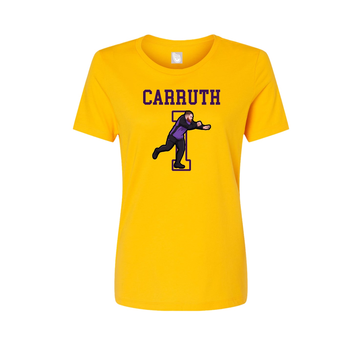 Fitted Women's Tee — Shirsey in Gold