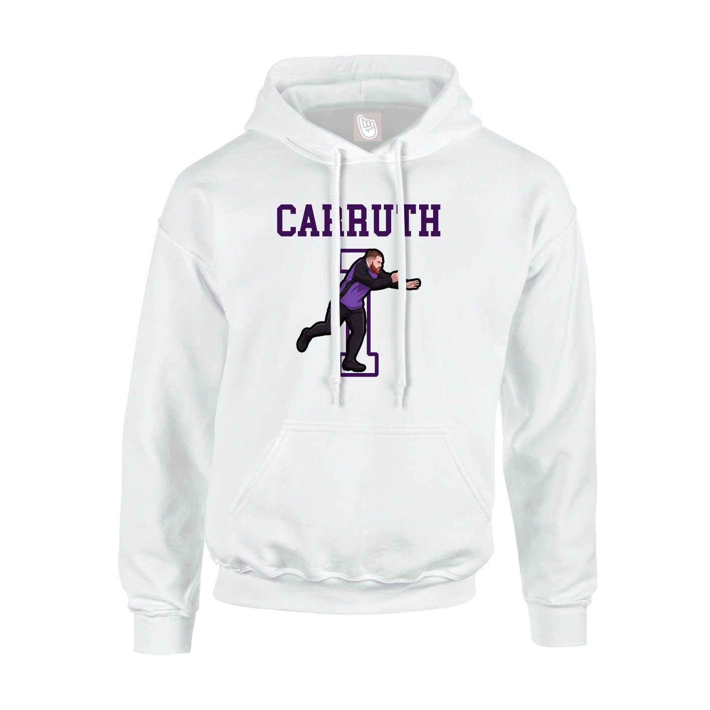 Youth Hoodie — Shirsey in White