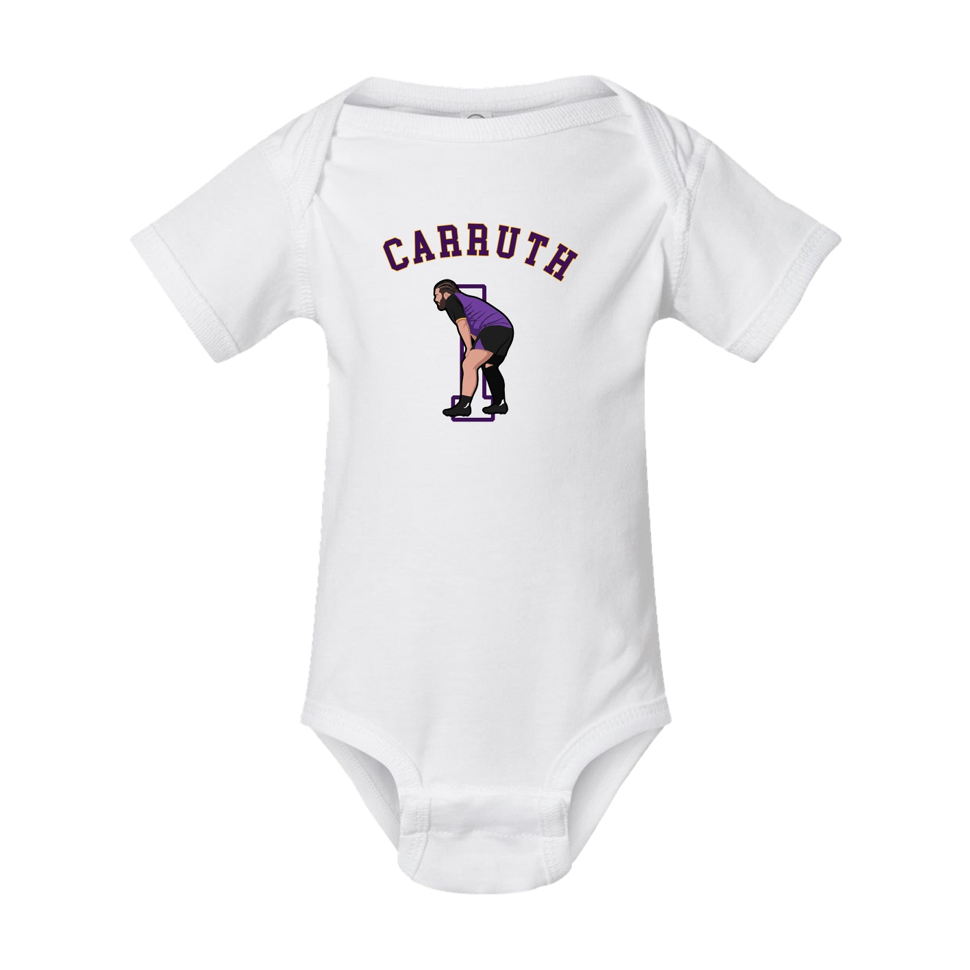 Baby Onesie — Shirsey Arch in White