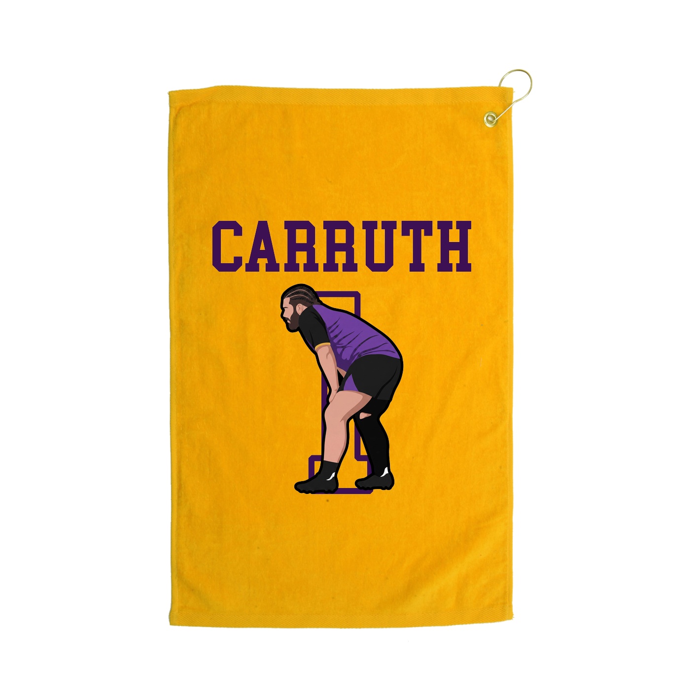Golf Towel — Shirsey in Gold