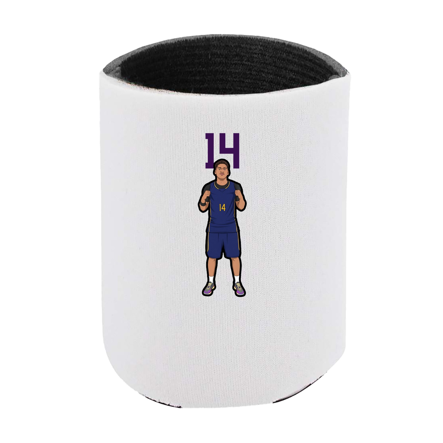 Can Holder — Number Top in White