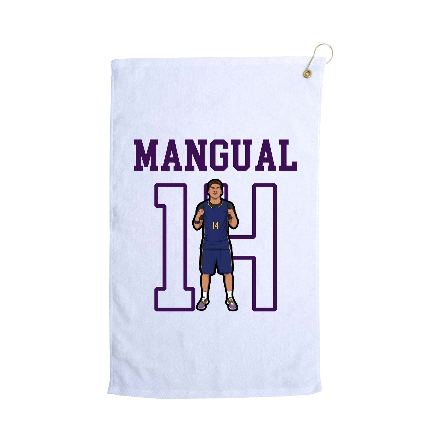 Golf Towel — Shirsey in White