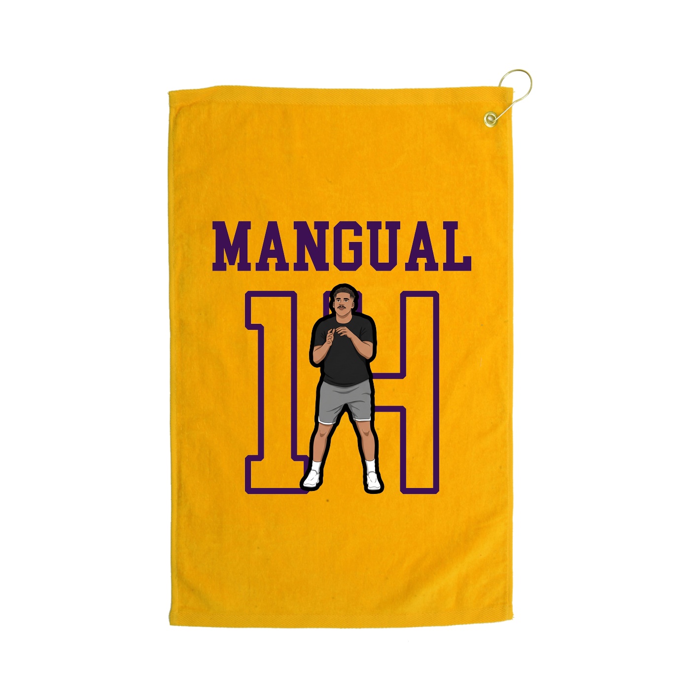 Golf Towel — Shirsey in Gold