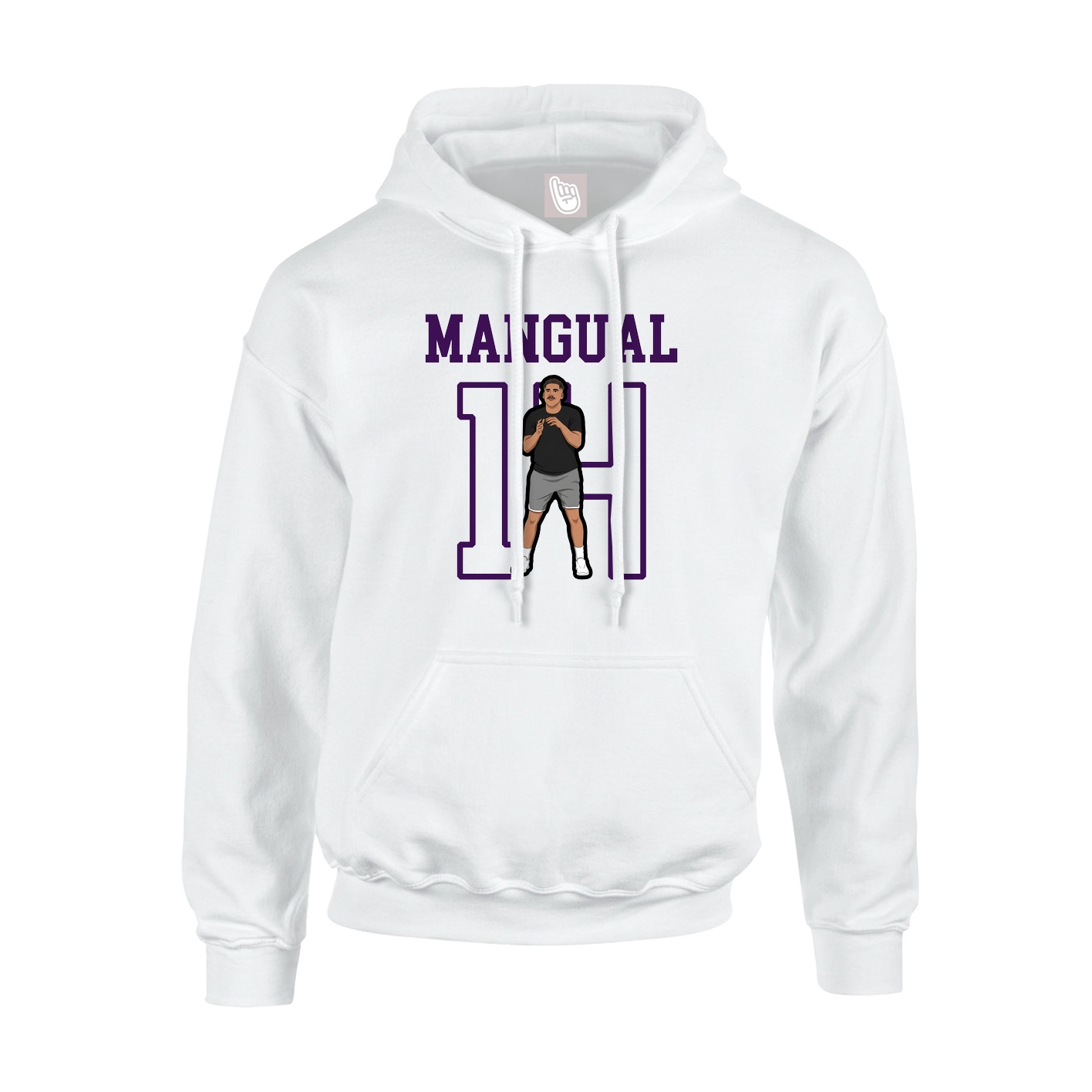 Youth Hoodie — Shirsey in White
