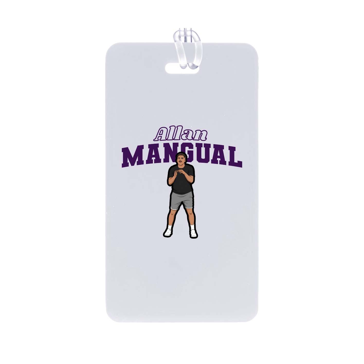 Bag Tag — Name Arch in Classic