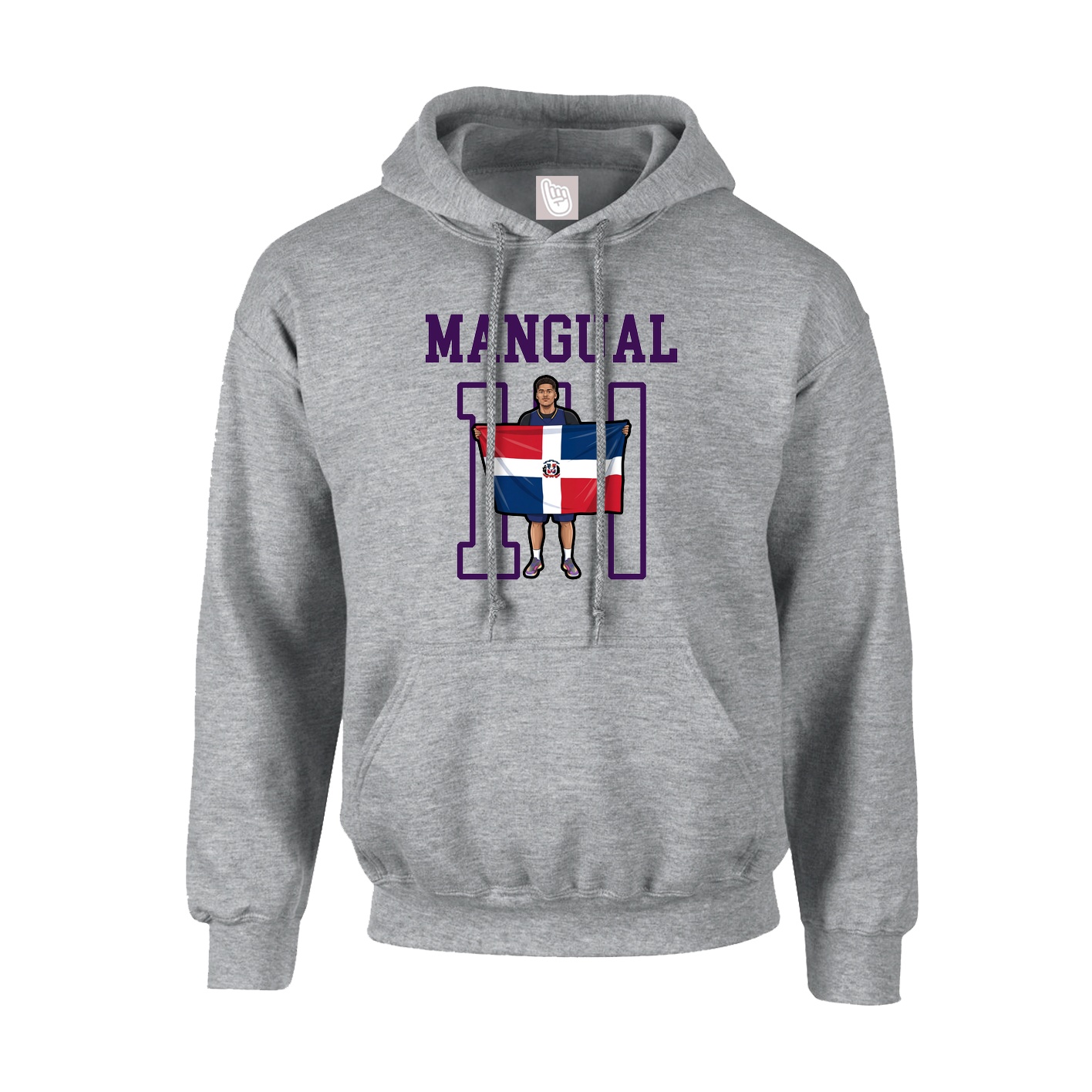 Hoodie — Shirsey in Grey
