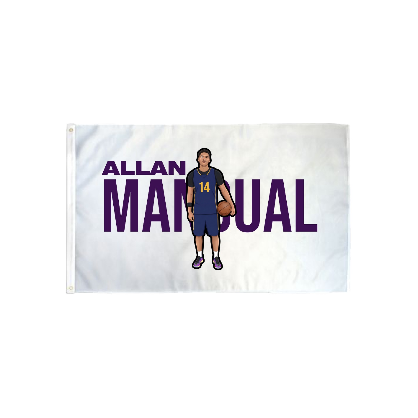 3x5 Flag — Player Name in Classic