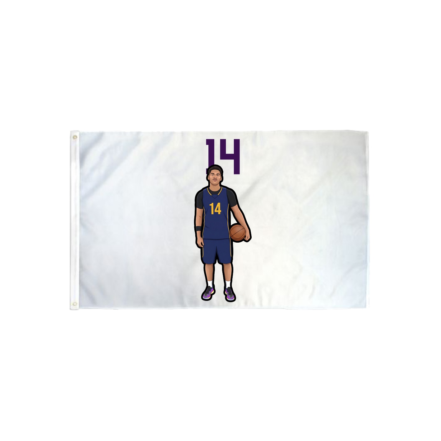 3x5 Flag — Number Top in Classic