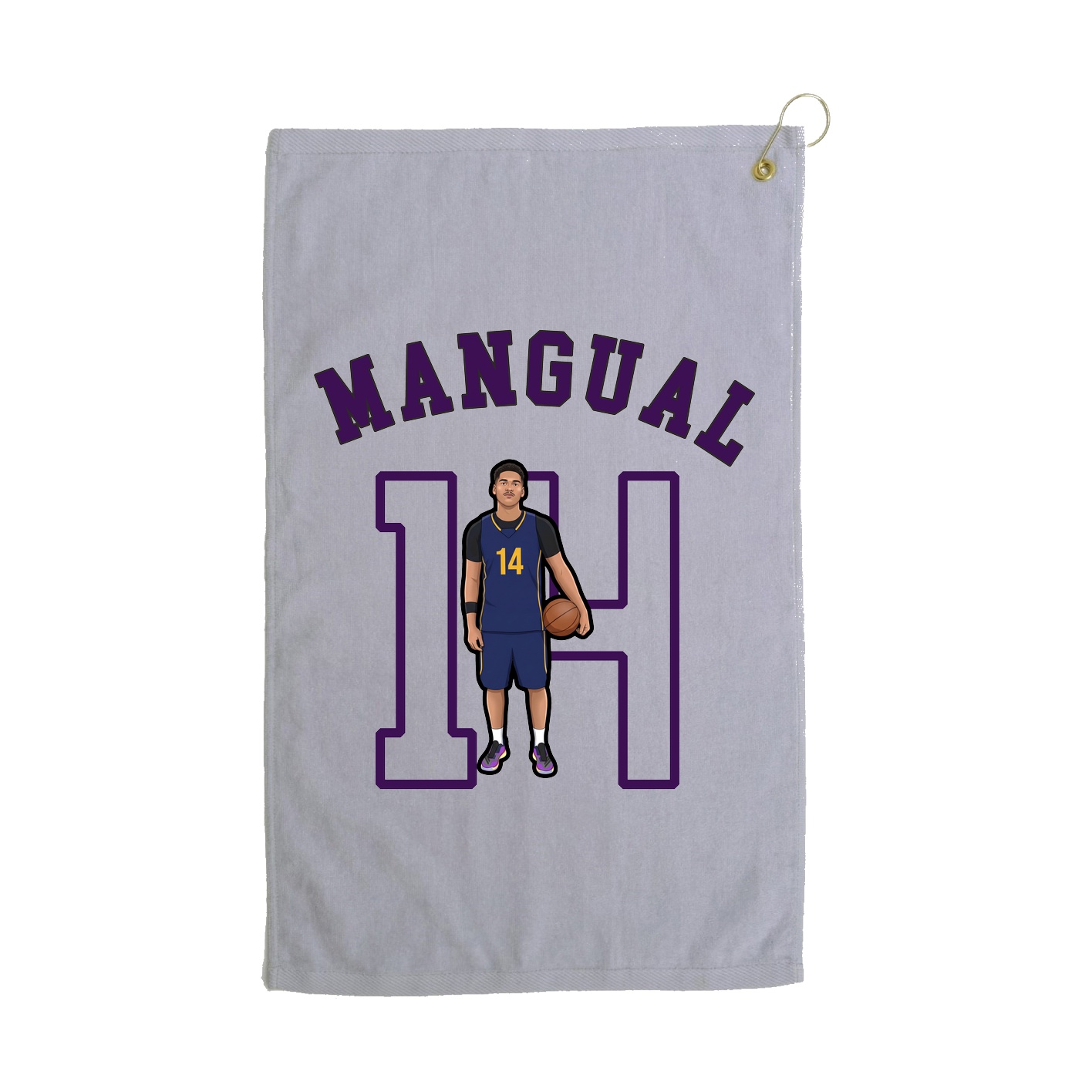 Golf Towel — Shirsey Arch in Grey