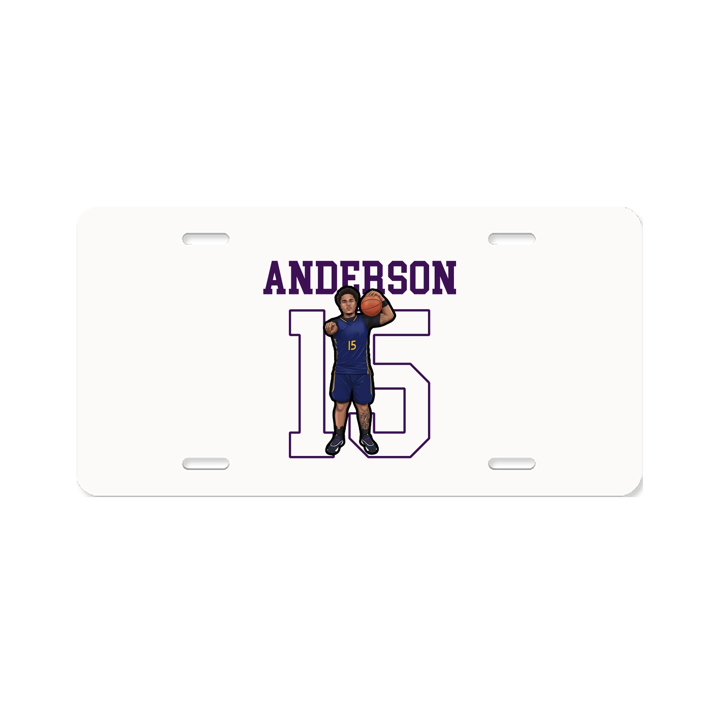 Aluminum License Plate