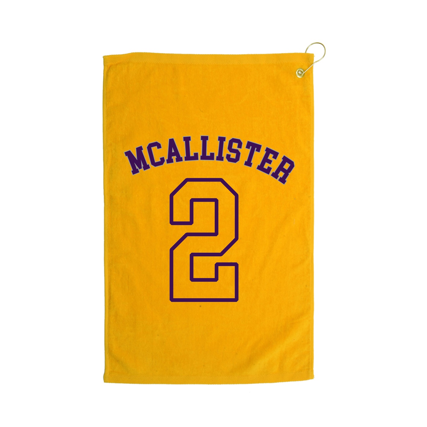 Golf Towel — Shirsey Arch in Gold