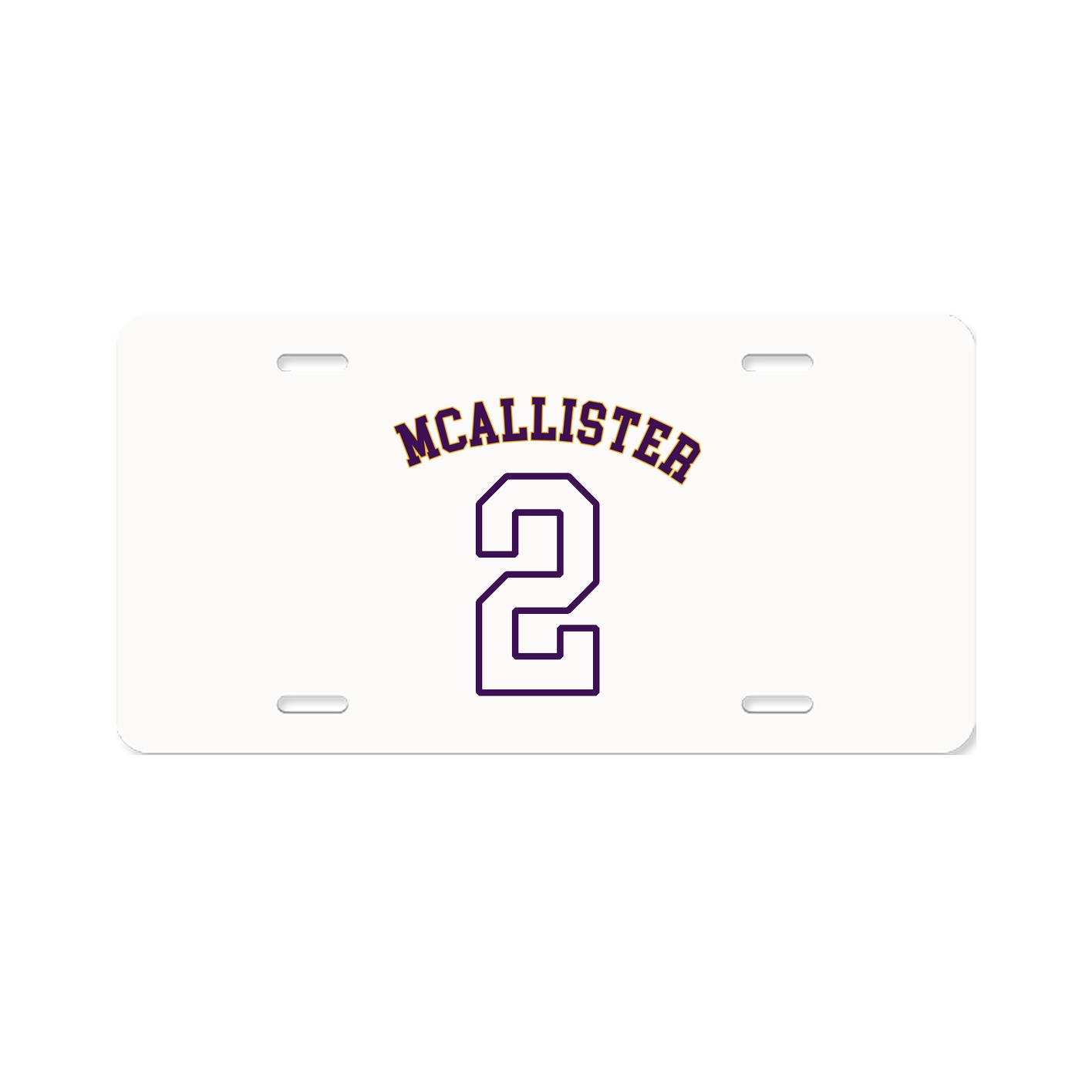 License Plate — Shirsey Arch in Classic