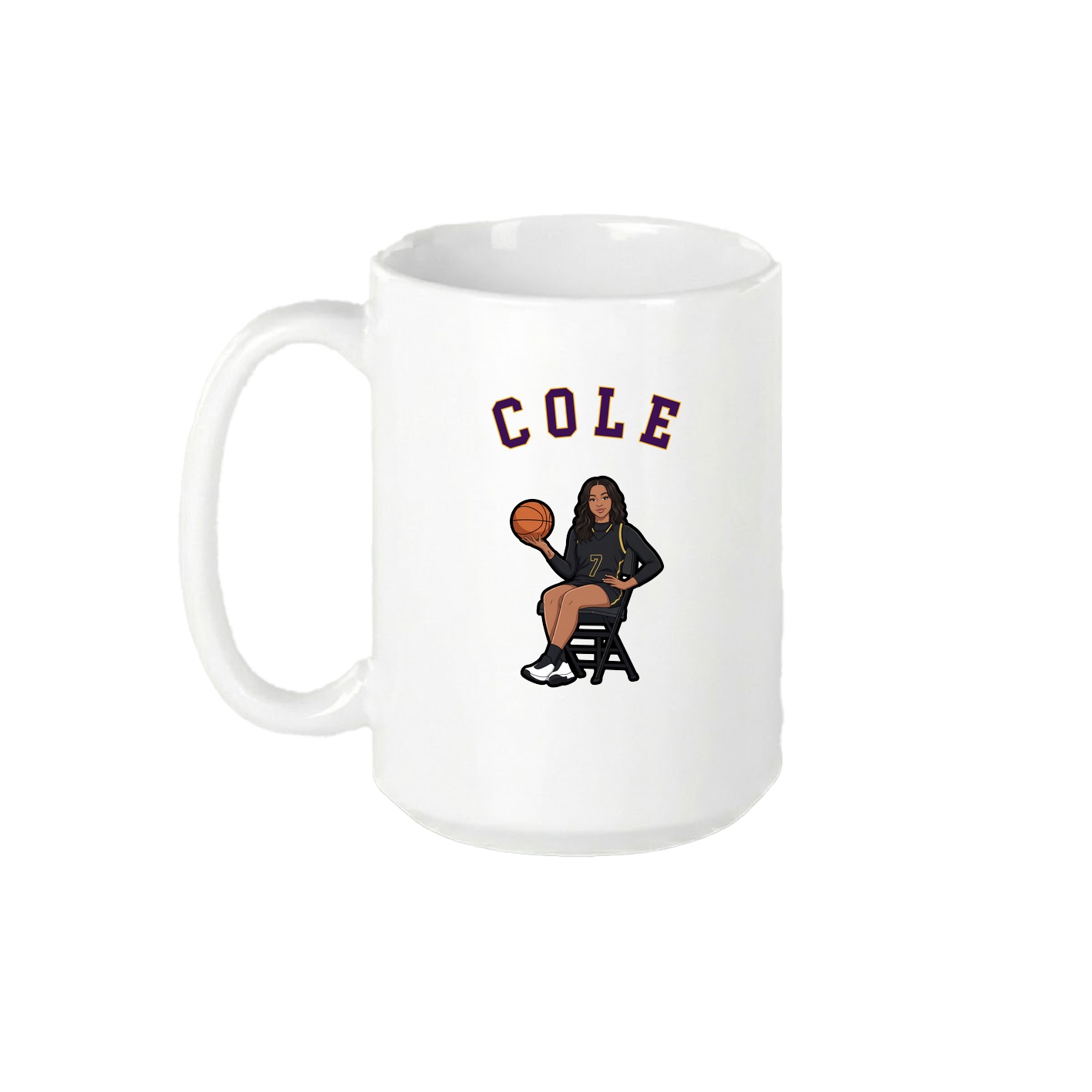 15oz Coffee Mug — Shirsey Arch in White