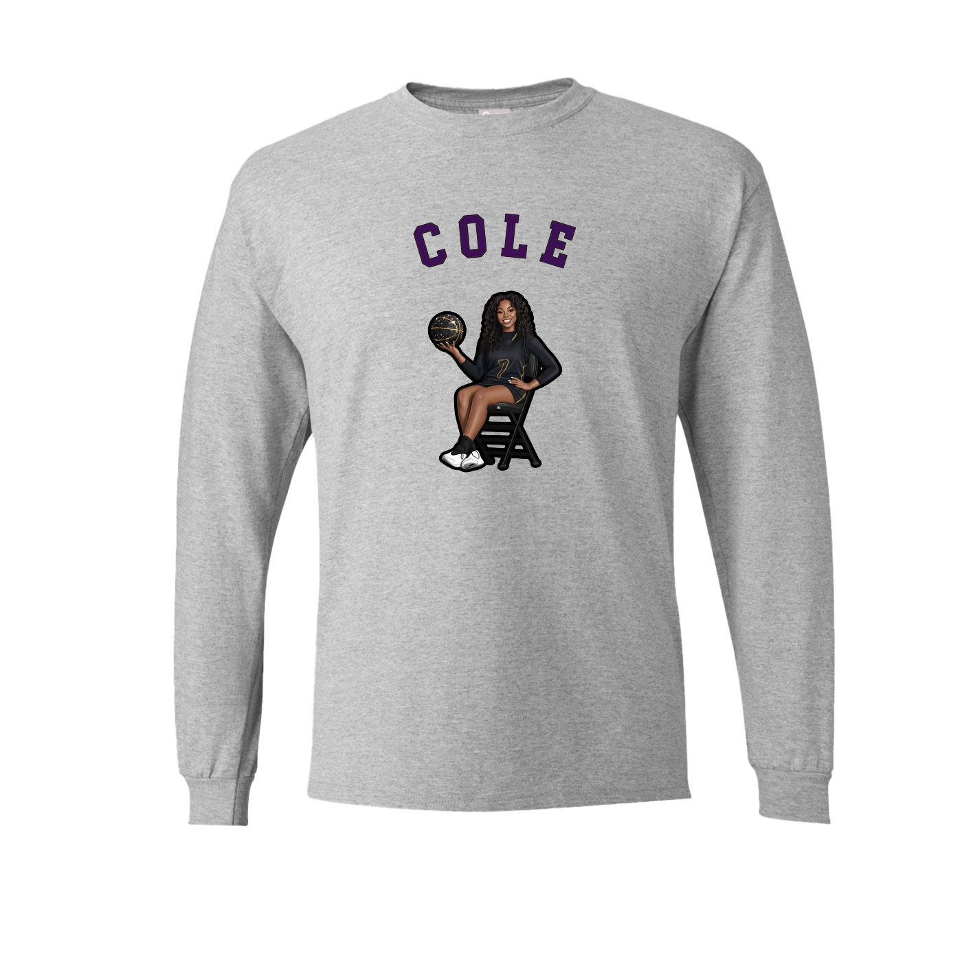 Long Sleeve Tee — Shirsey Arch in Grey