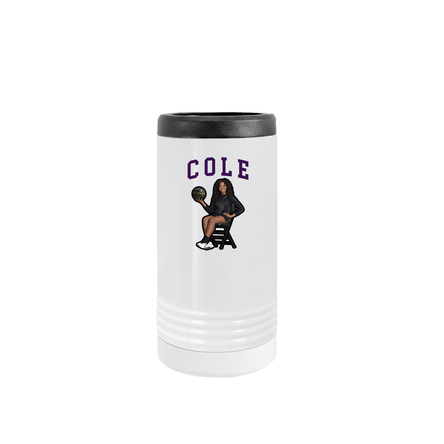 Slim Beverage Holder — Shirsey in White