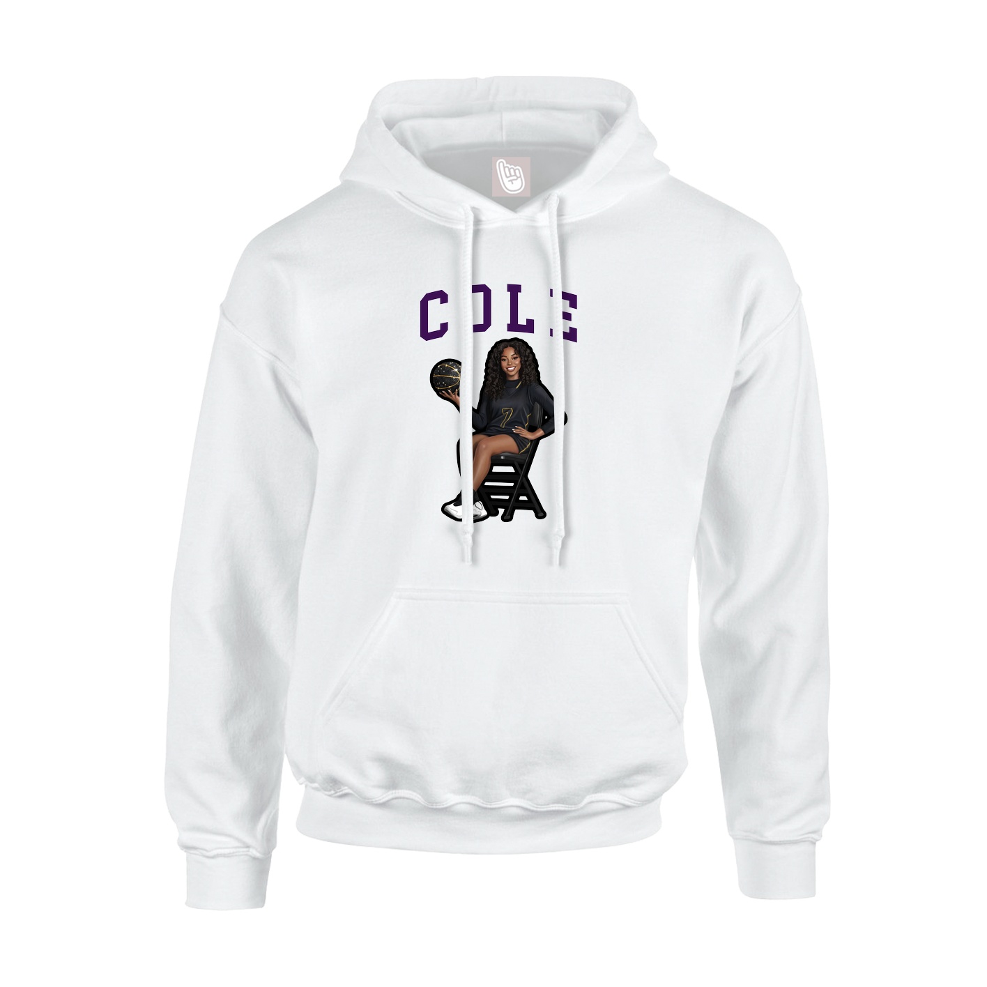 Youth Hoodie — Shirsey in White