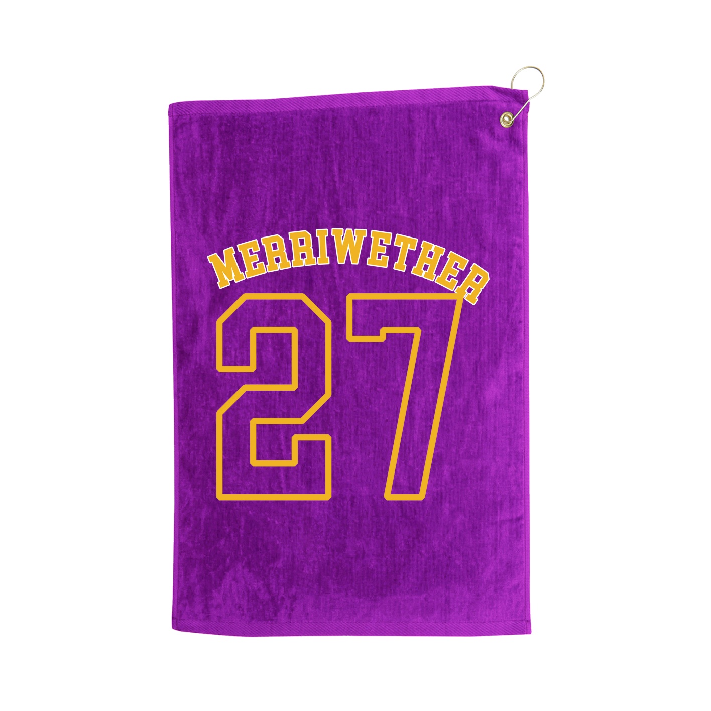 Golf Towel — Shirsey Arch in Purple