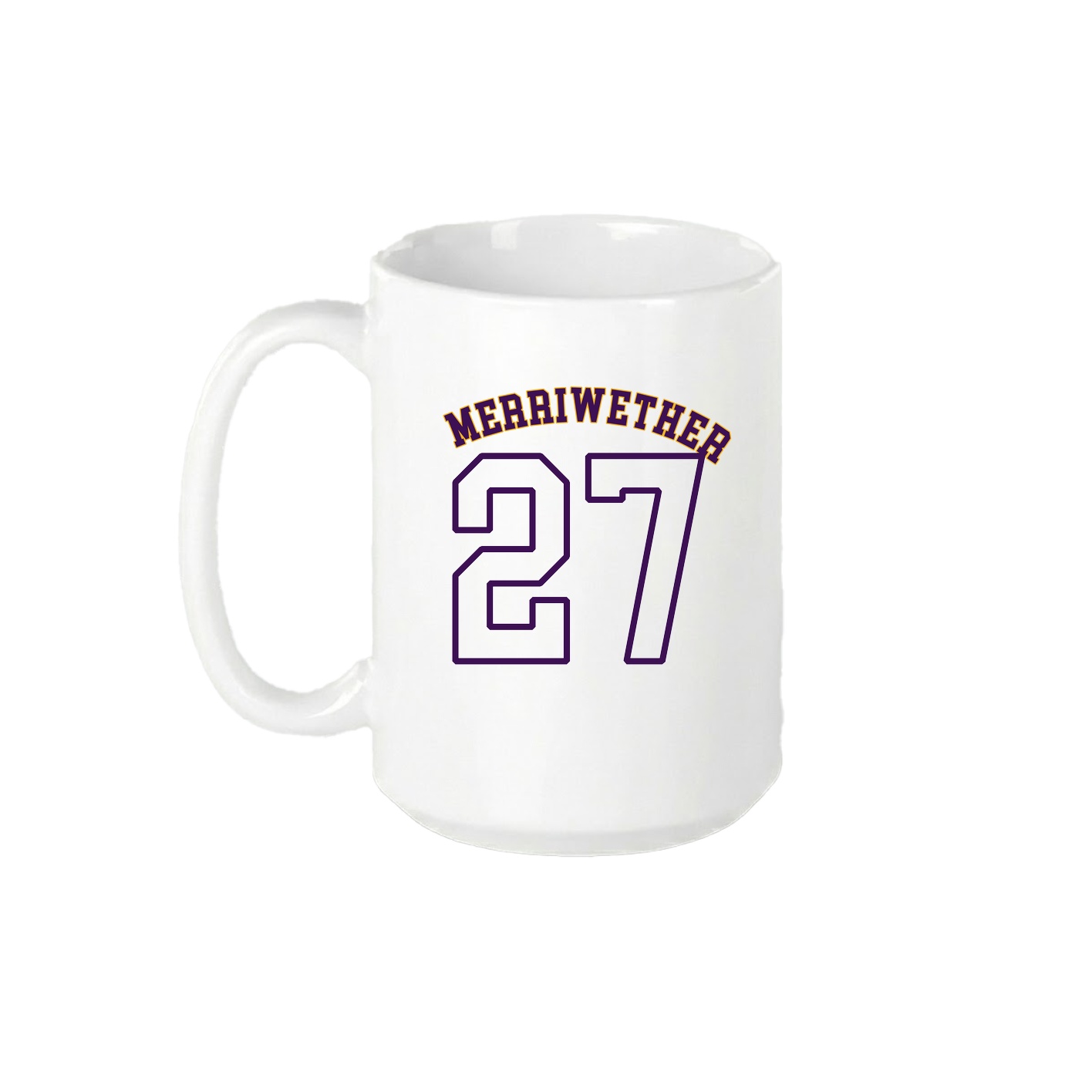 15oz Coffee Mug — Shirsey Arch in White