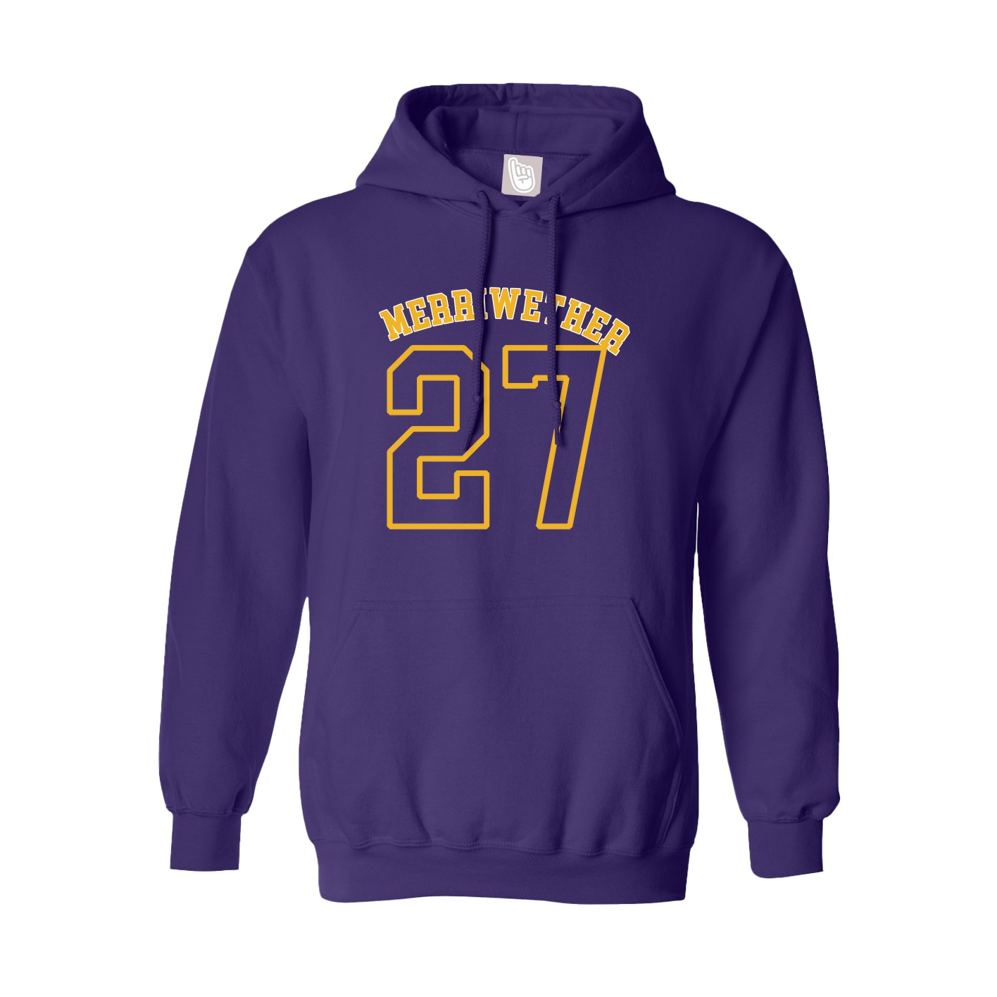 Hoodie — Shirsey Arch in Purple