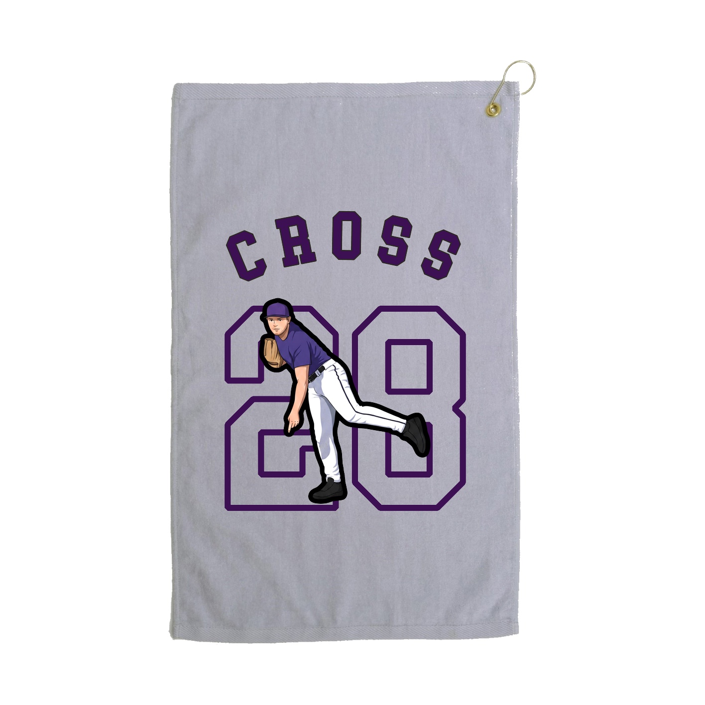 Golf Towel — Shirsey Arch in Grey