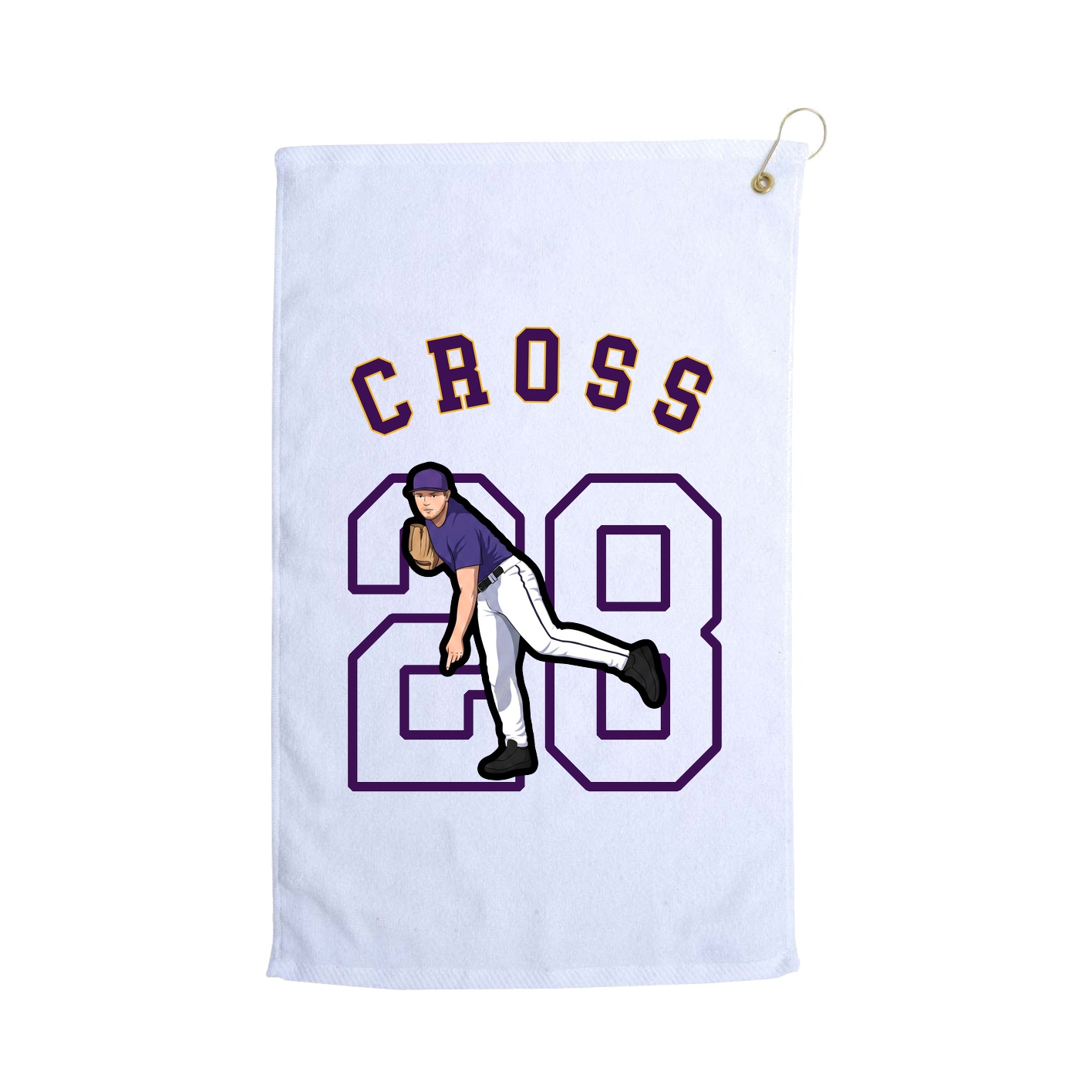 Terry Velour Golf Towel