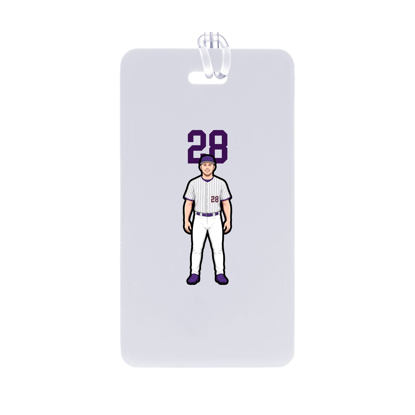 Bag Tag — Number Top in Classic