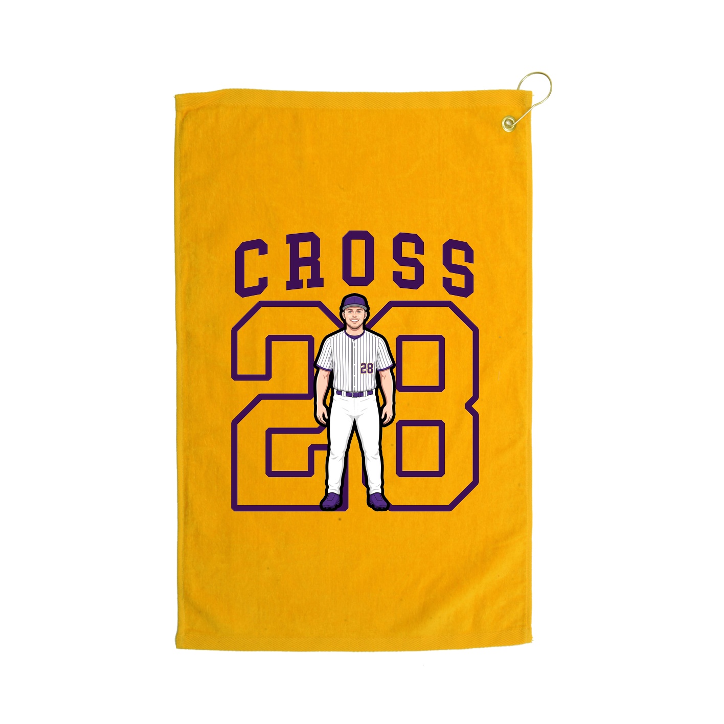 Golf Towel — Shirsey in Gold