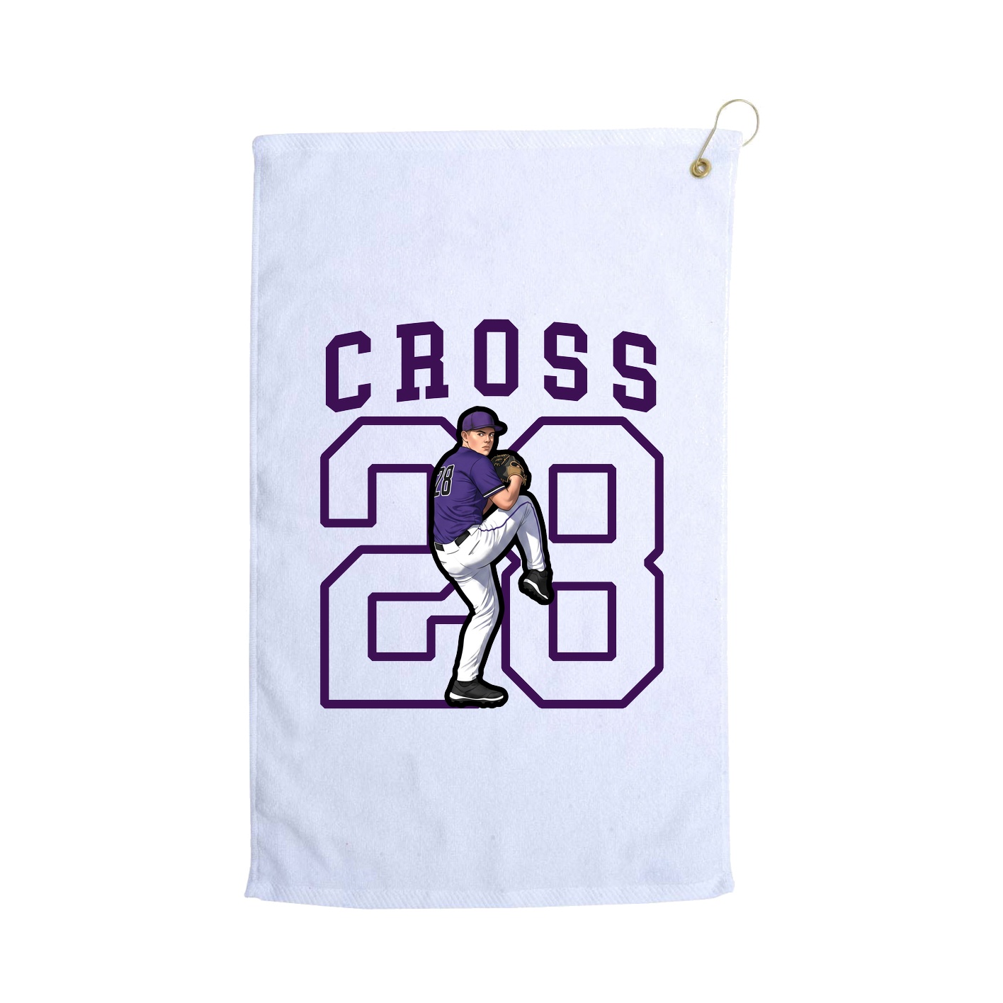 Golf Towel — Shirsey in White