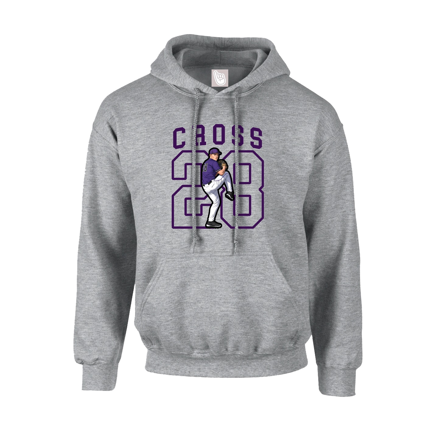 Youth Hoodie — Shirsey in Grey