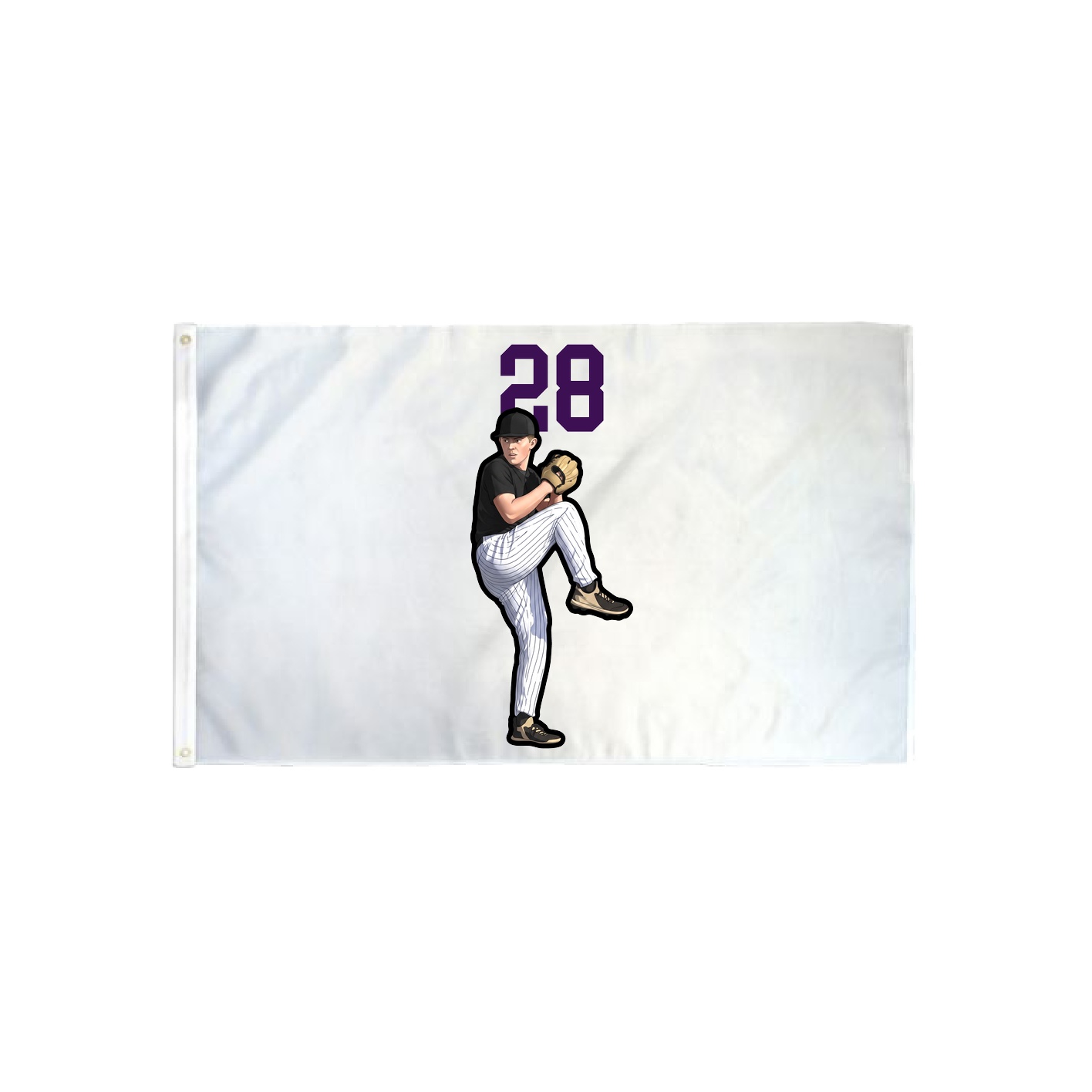 3x5 Flag — Number Top in Classic